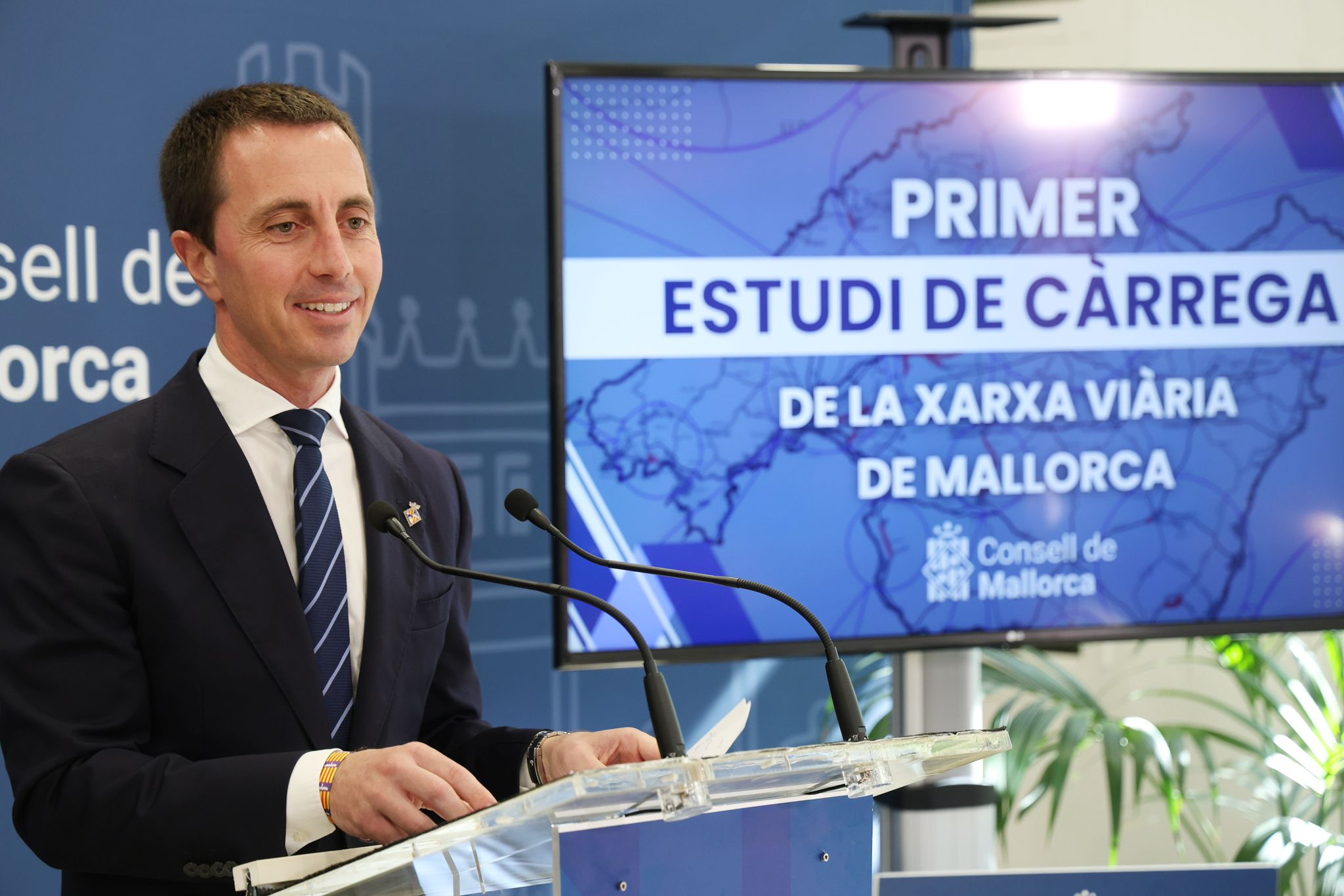 Presentación del estudio de carga de la red viaria de Mallorca.