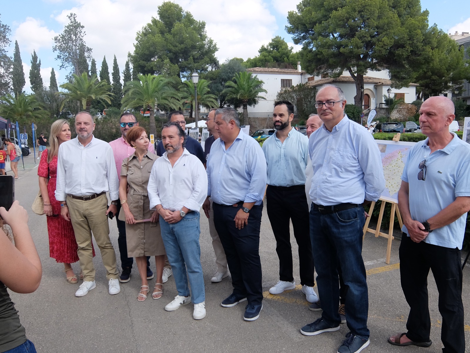 El Conseller de Territori, Mobilitat i Infraestructures, Fernando Rubio, en la Jornada de la Mobilitat Sostenible con representantes del Ayuntamiento de Palma.