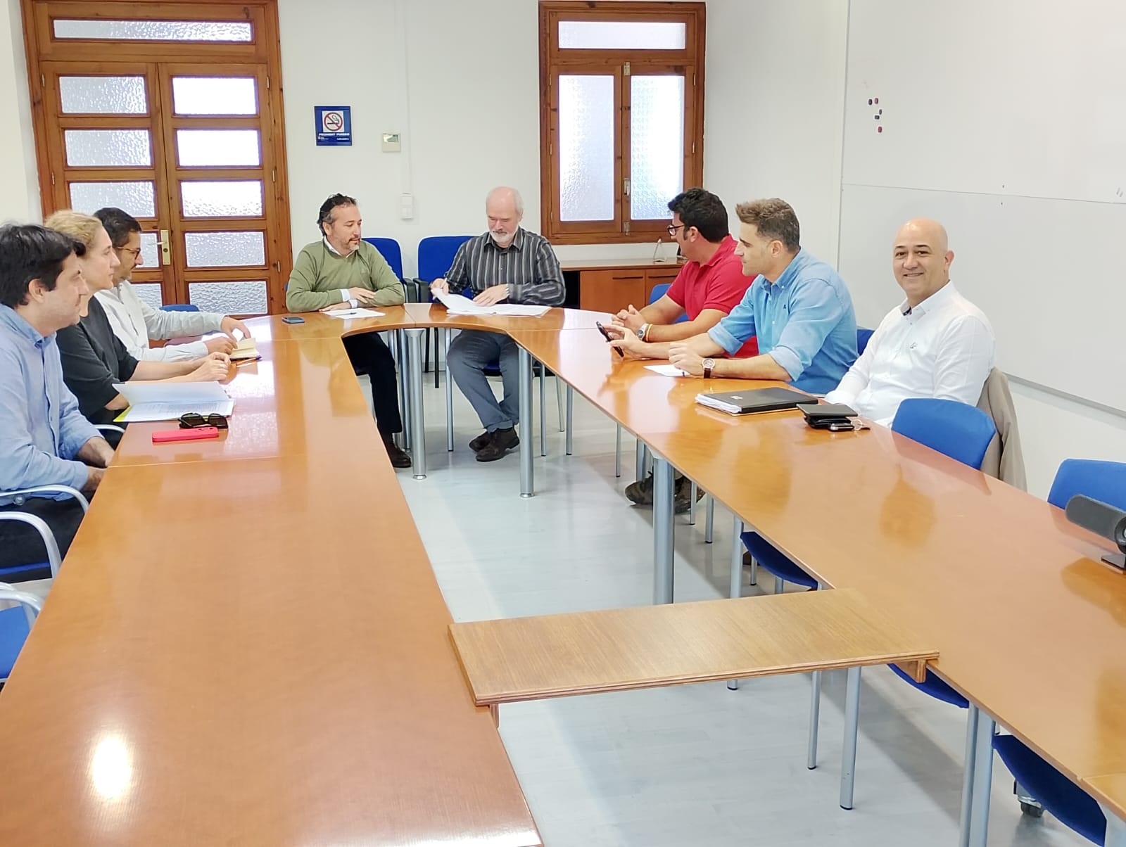Els representants de les diferents formacions polítiques del consell de Mallorca es reuneixen per fer un front comú.