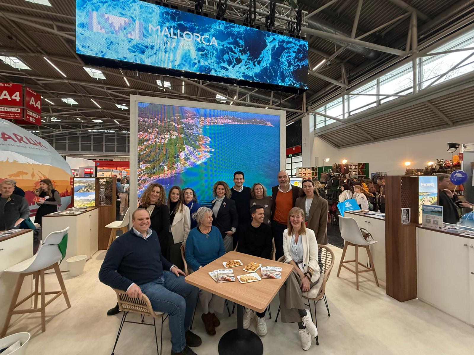 Equipo stand Mallorca en Munic 