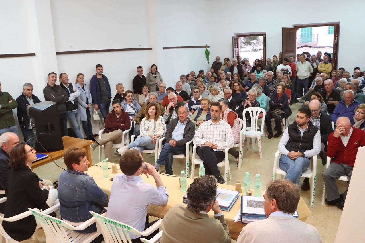 Presentació del projecte de la variant als veinats de S'Alqueria Blanca.