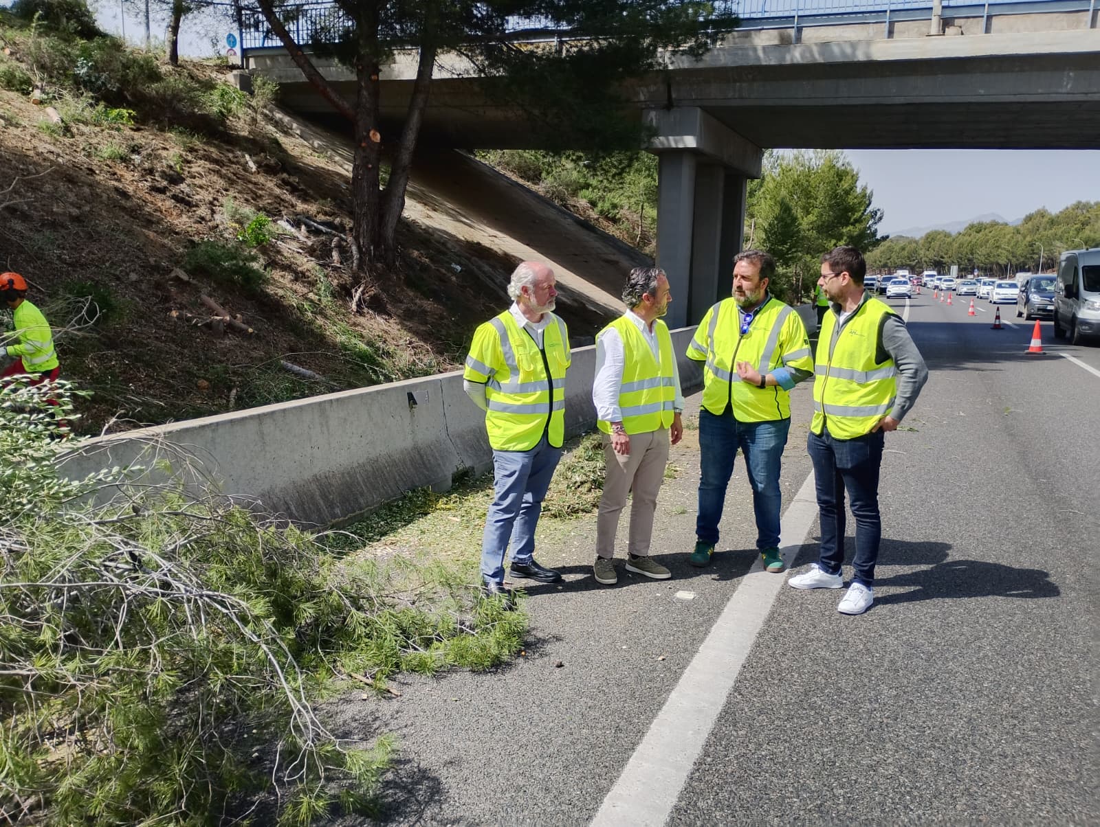 Los trabajos afectan a las principales autopistas y autovias de la isla con una inversión de 2,5 millones.