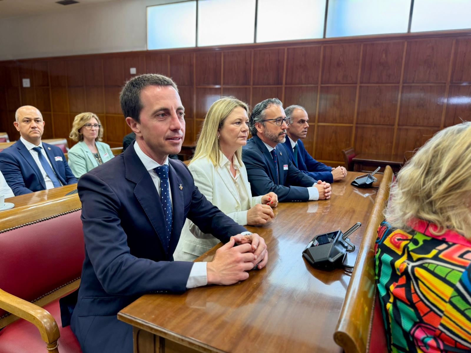 Galmés y los representantes del Consell han asistido a la Comisión Mixta de Insularidad del Congreso de los Diputados y del Senado.