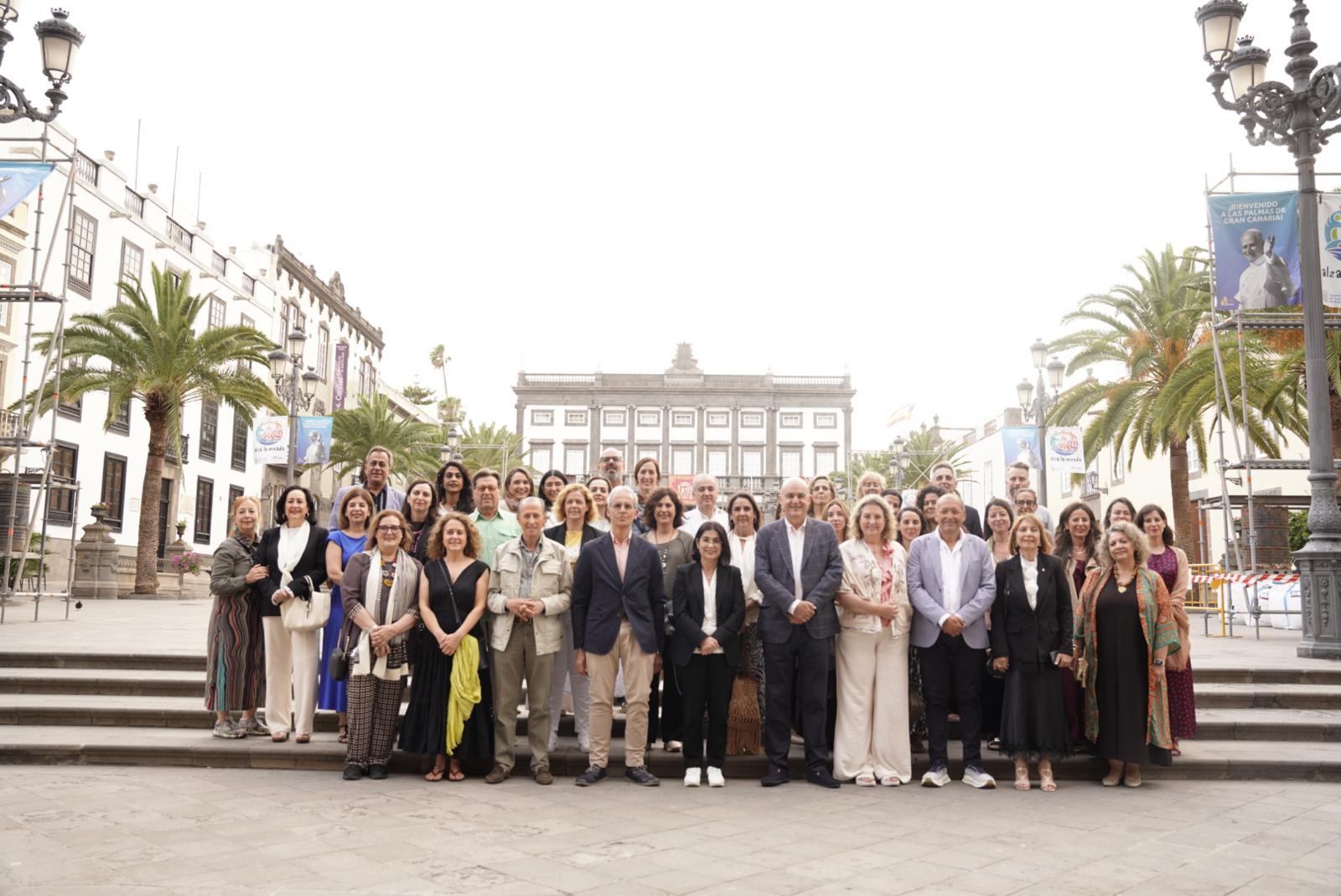 Imágenes de los participantes de la Asamblea 
