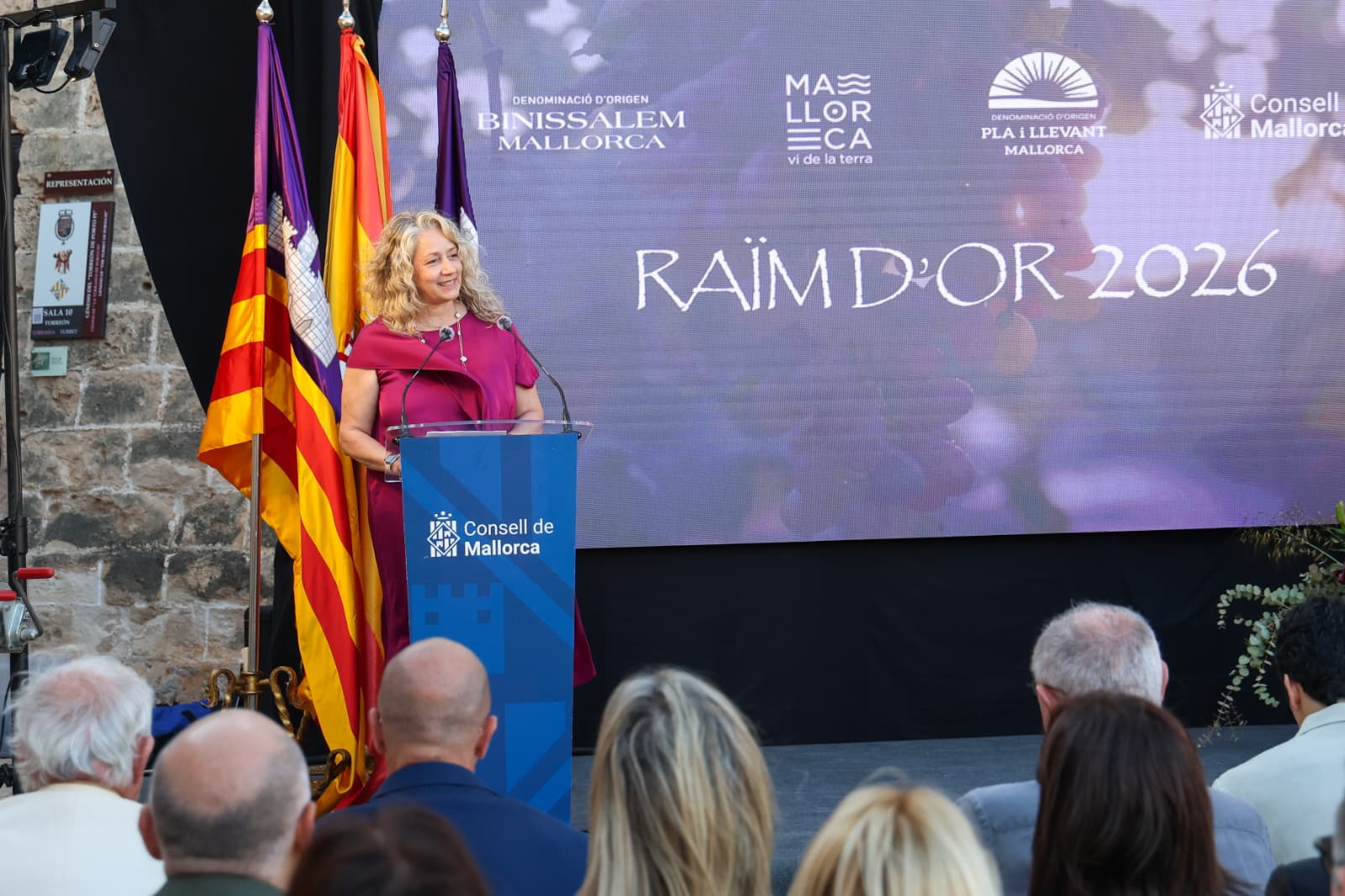 Imatges del discurs de la consellera Pilar Amate