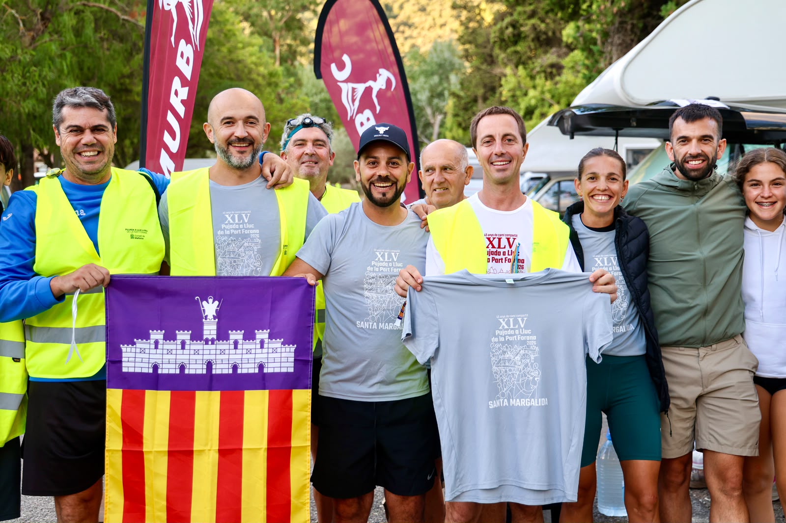 Imatges de l'arribada a Lluc