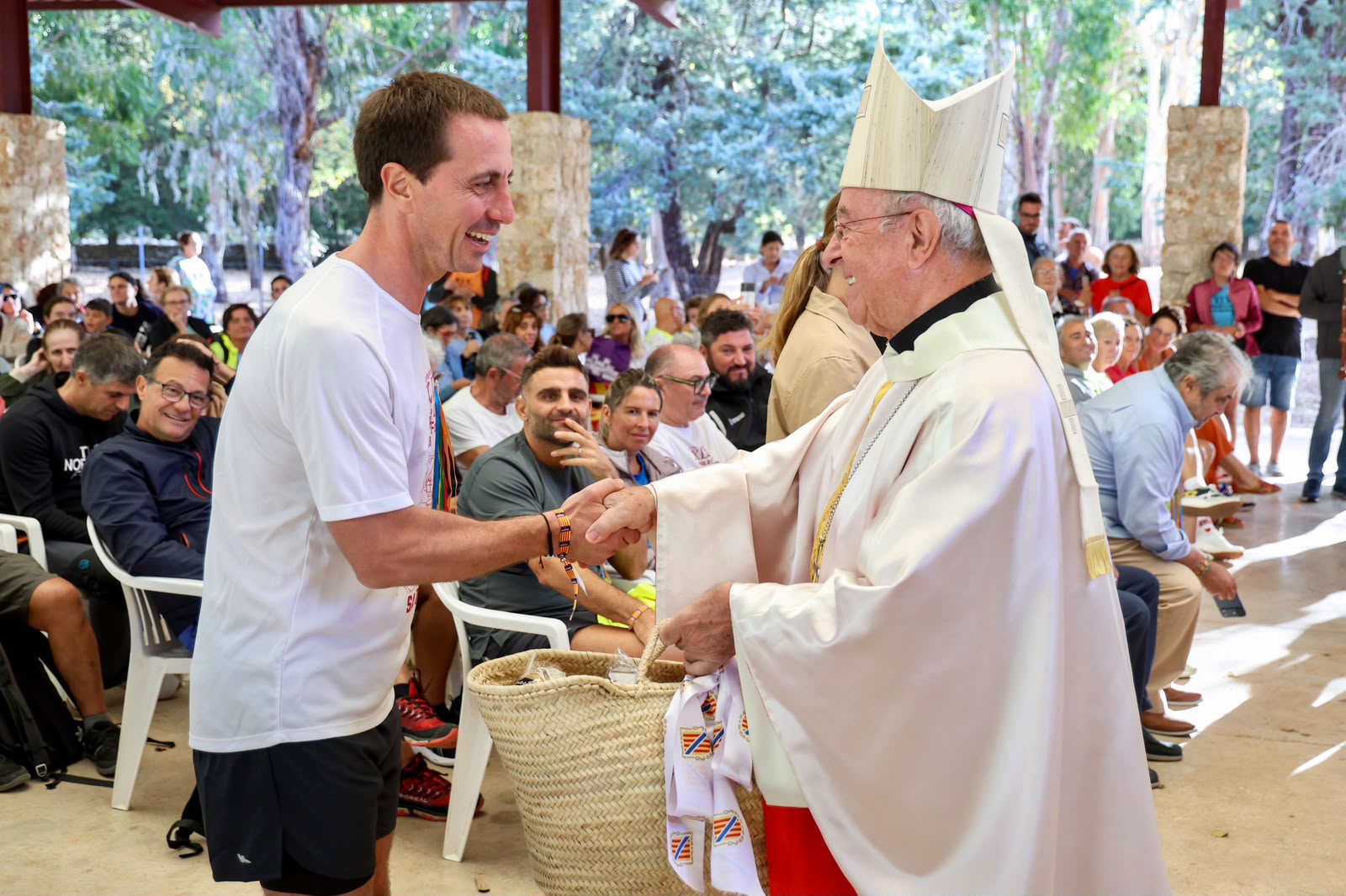 Imatges del President amb el Bisbe de Mallorca