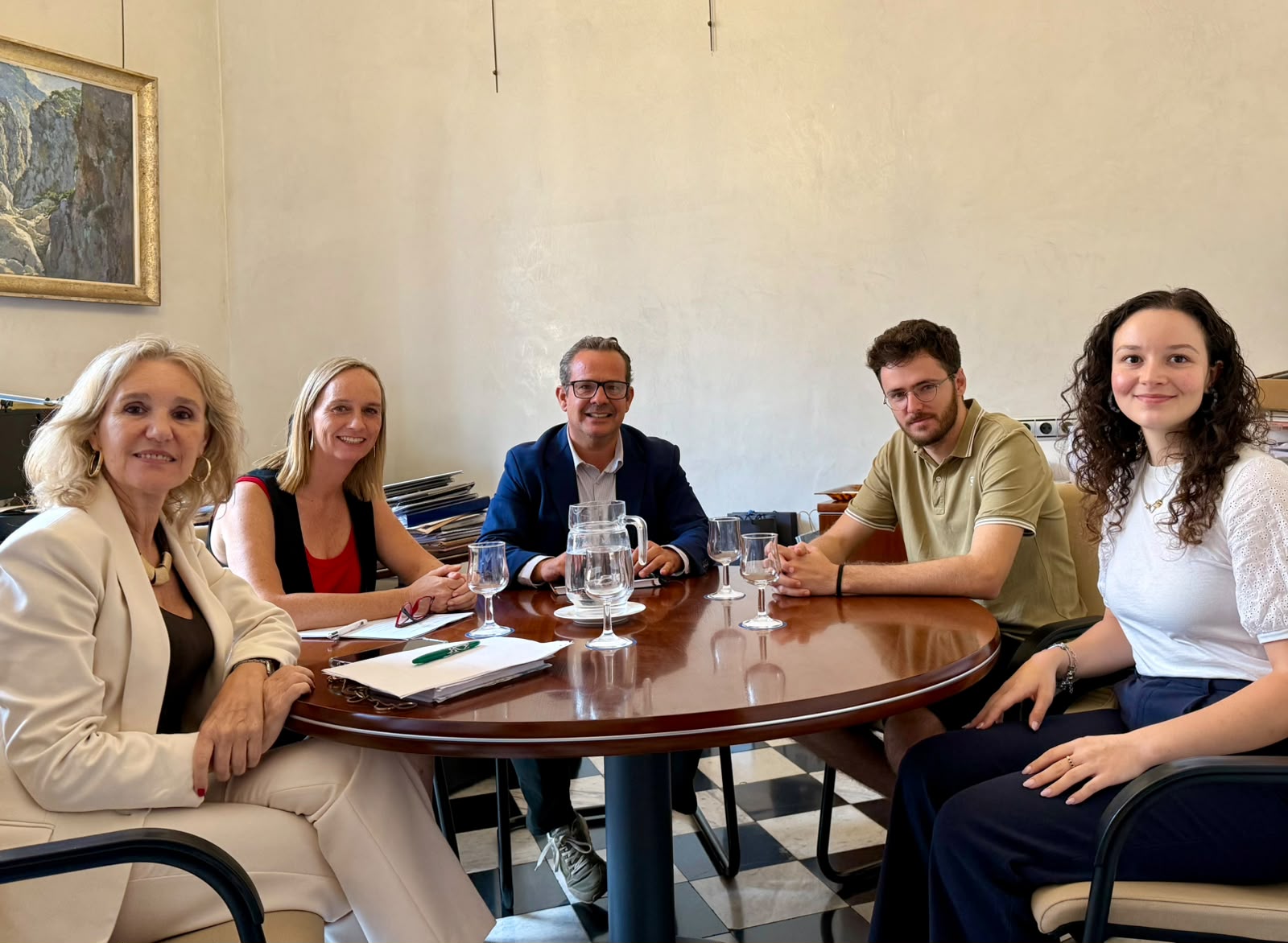 Reunió amb el Consell de la Joventut de les Illes Balears.
