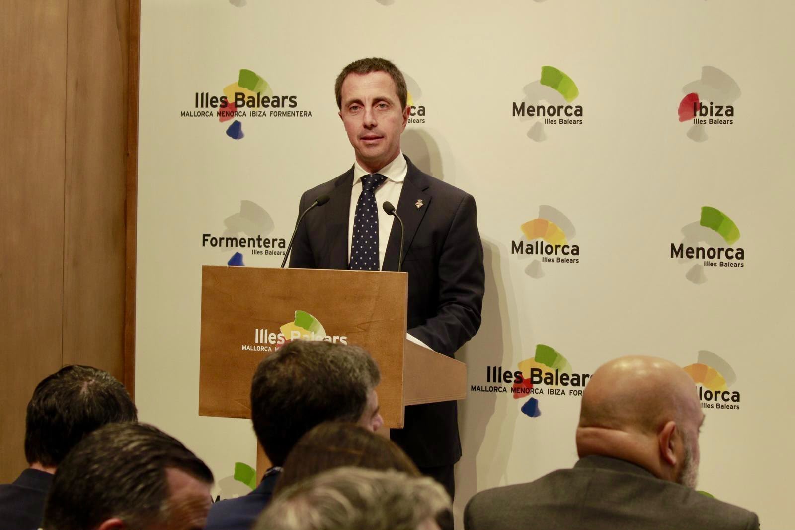 Imatges del president, Llorenç Galmés a la WTM de Londres