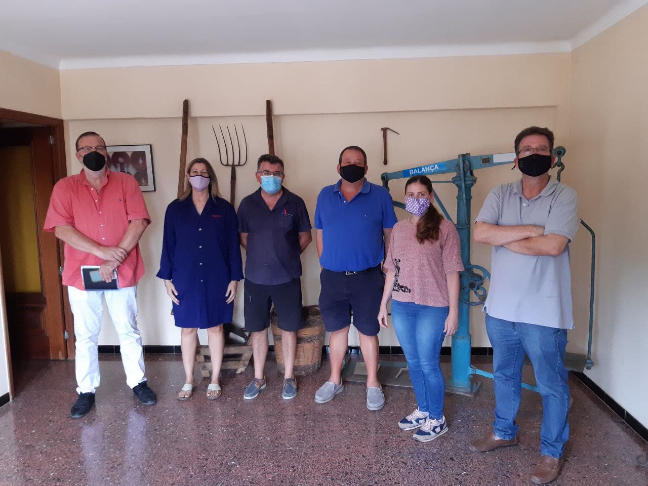La vicepresidenta i consellera de Sostenibilitat i Medi Ambient, Aurora Ribot, reunida amb  l’Associació Agrària de Joves Agricultors de Balears (ASAJA) 