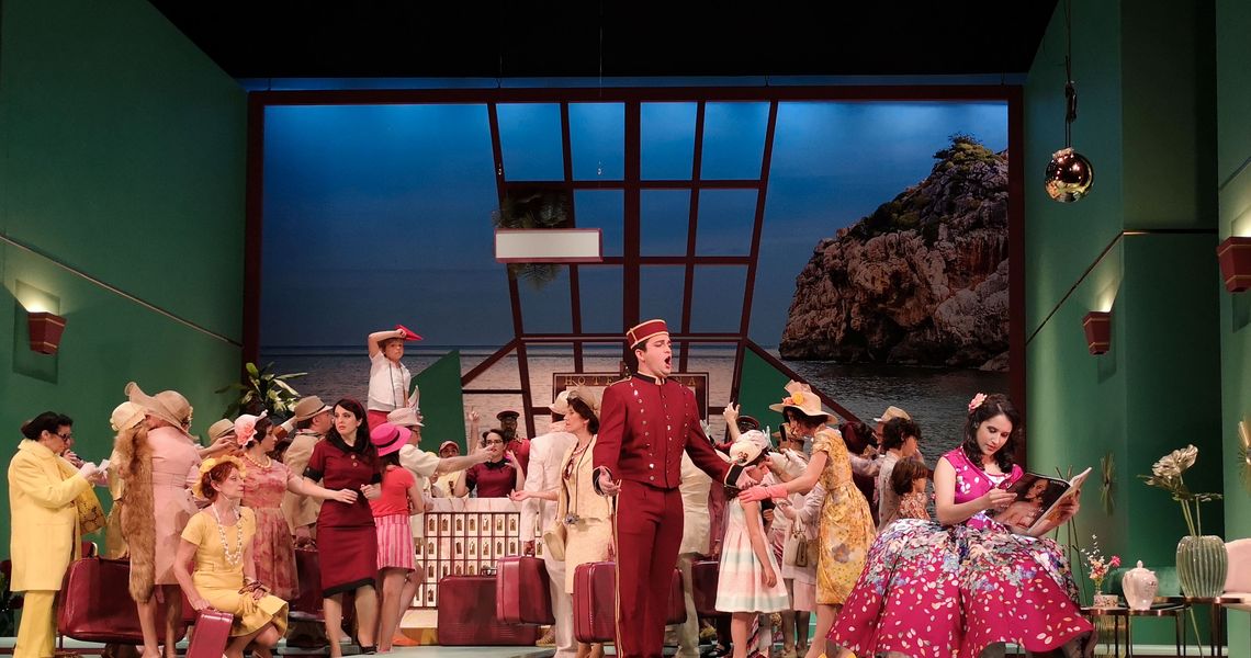 Imatge de l'espectacle elisir d'amore, producció pròpia del Teatre Principal