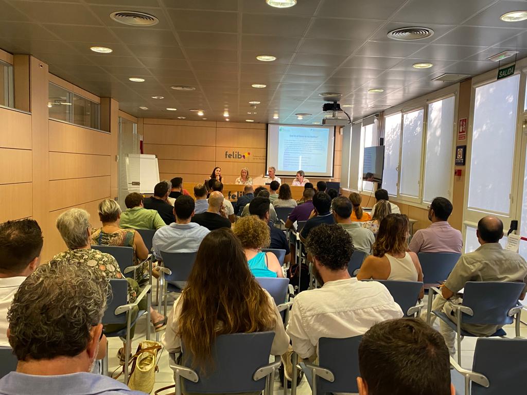 Primera reunió del nou mandat de gestors energètics que s’ha celebrat en la seu de la Felib