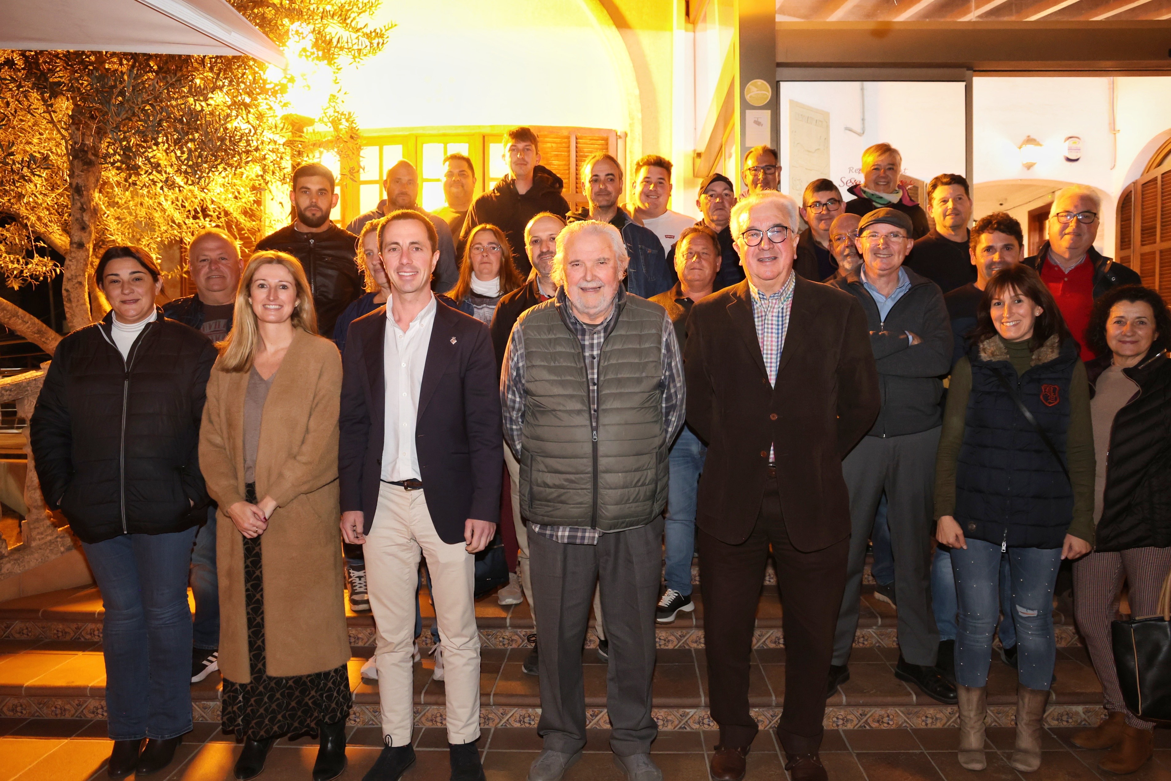 Representants d'entitats i clubs del trot a la trobada organitzada pel Consell de Mallorca