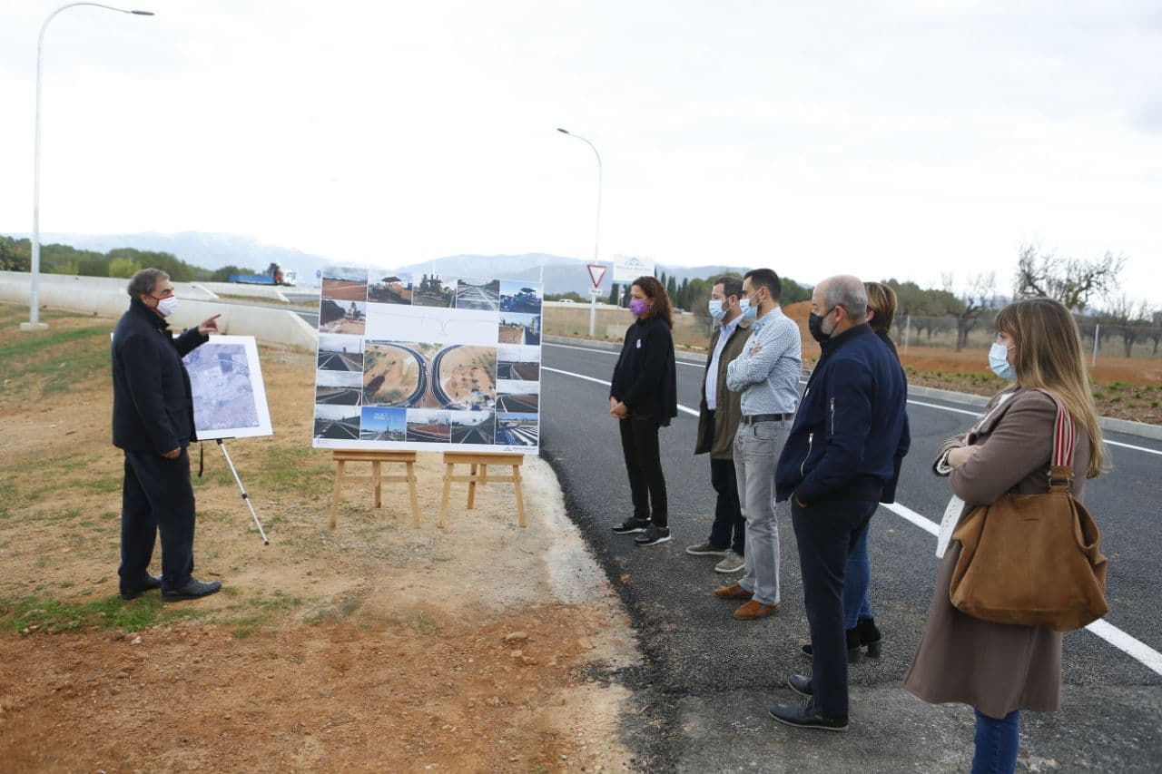 Obre al trànsit el nou accés al polígon de Marratxí des de l’autopista d’Inca