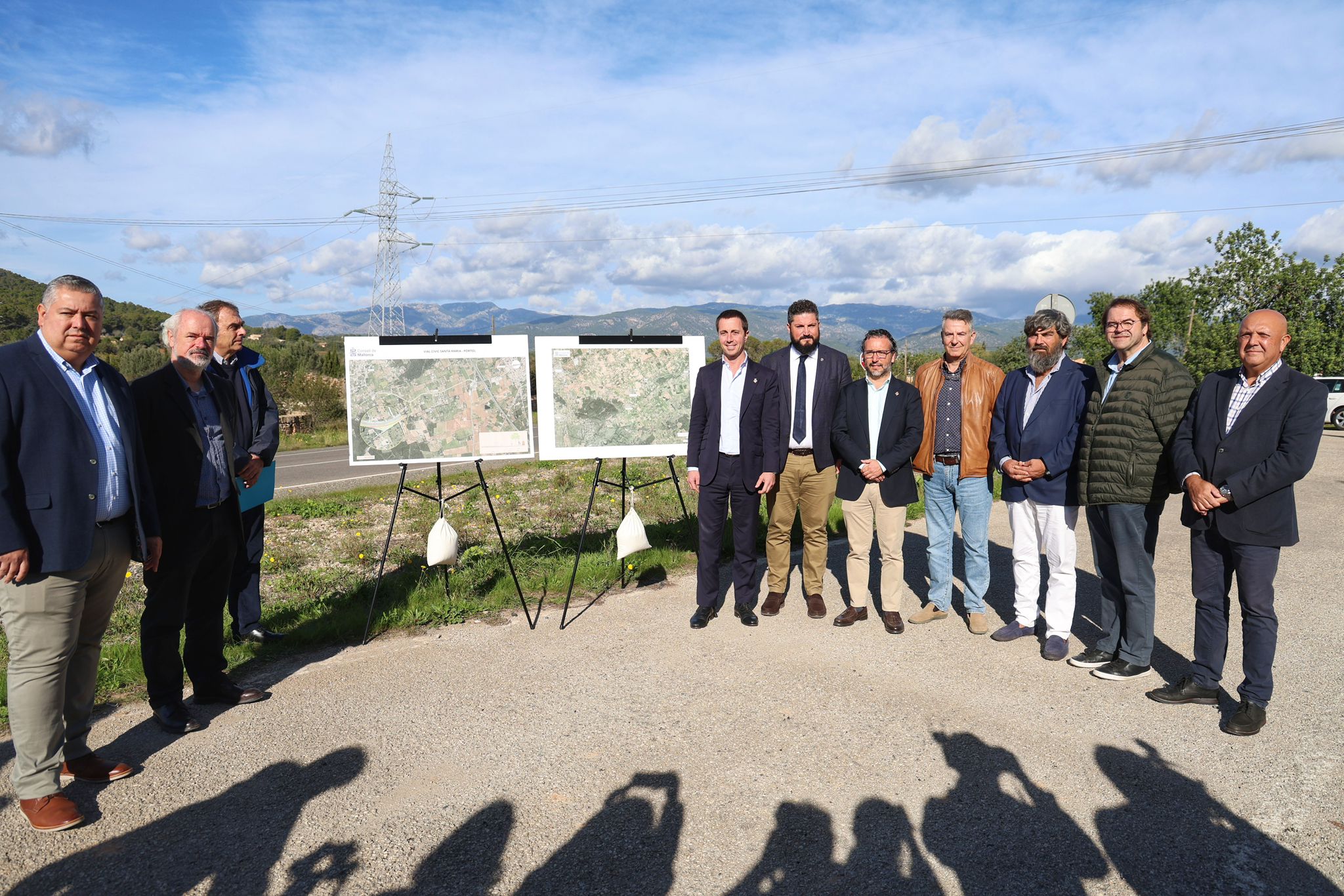 Presentación del proyecto del nuevo vial cívico entre Pòrtol y Santa Maria