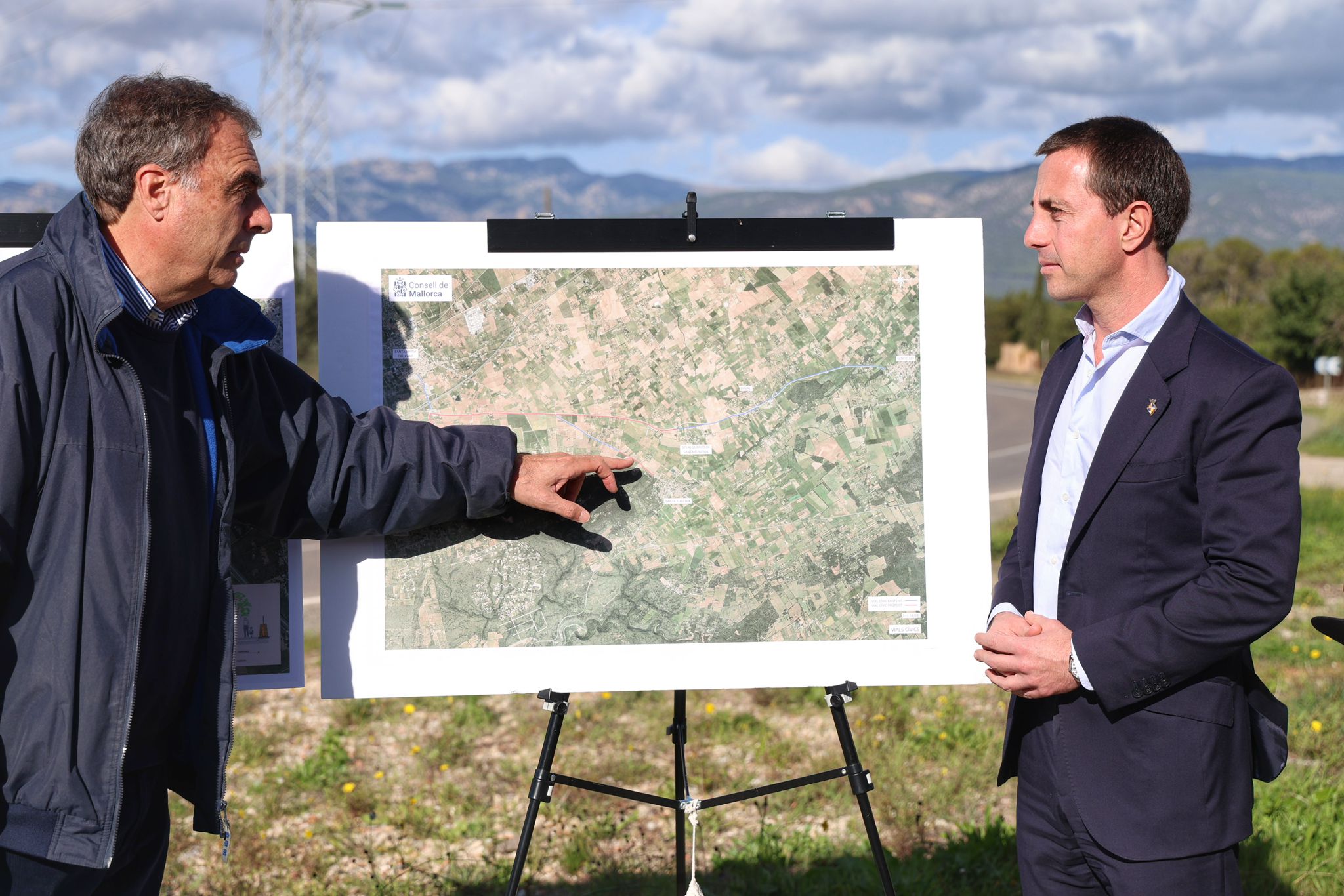Presentación del proyecto del nuevo vial cívico entre Pòrtol y Santa Maria