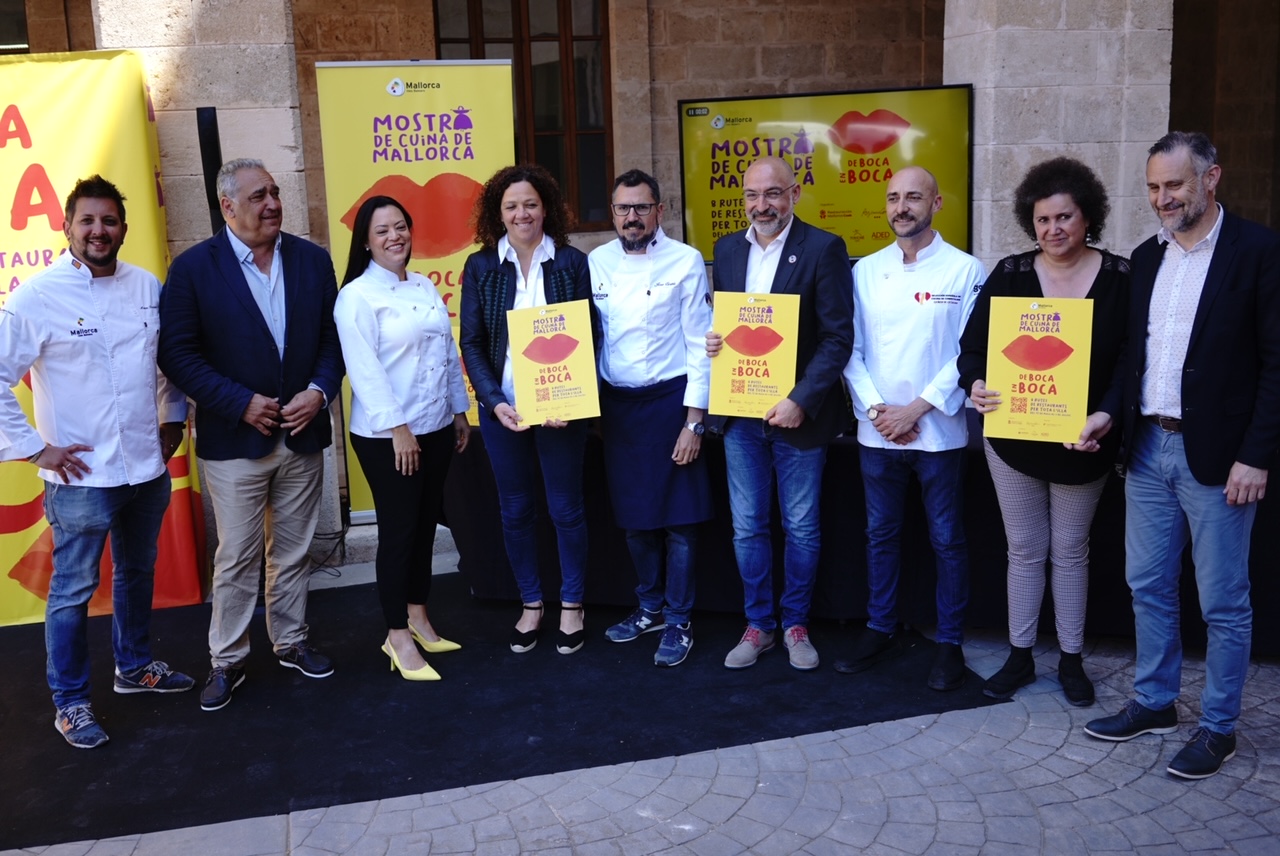 Presentación de la Mostra de Cuina de Mallorca.