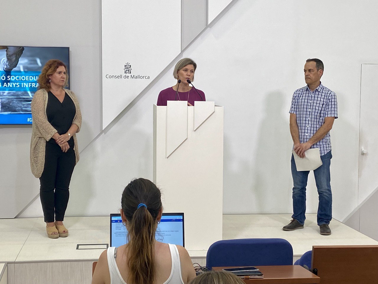 Intervenció de la consellera de Drets Socials i presidenta de l'IMAS, Sofia Alonso.