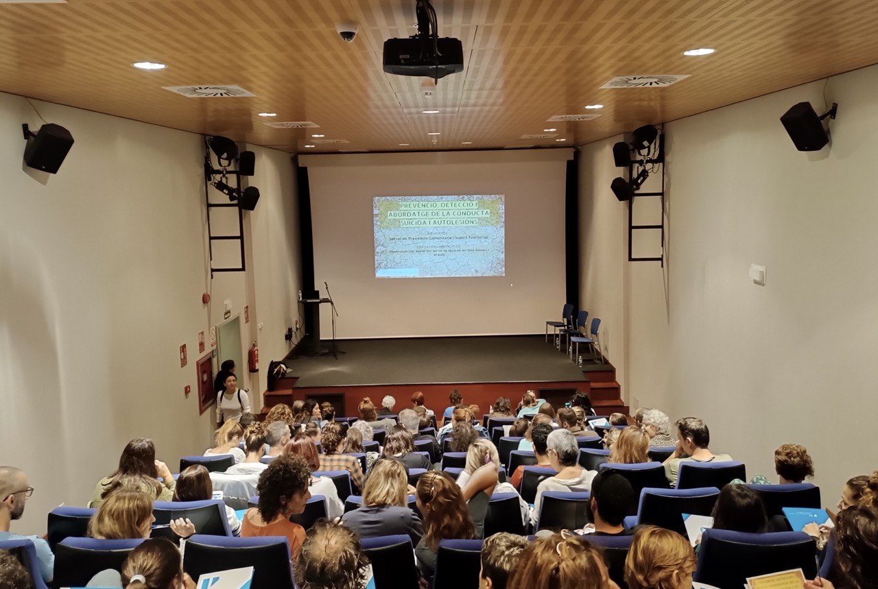 L'IMAS forma 100 tècnics dels Serveis Socials Municipals en prevenció, detecció i abordatge de conductes suïcides.