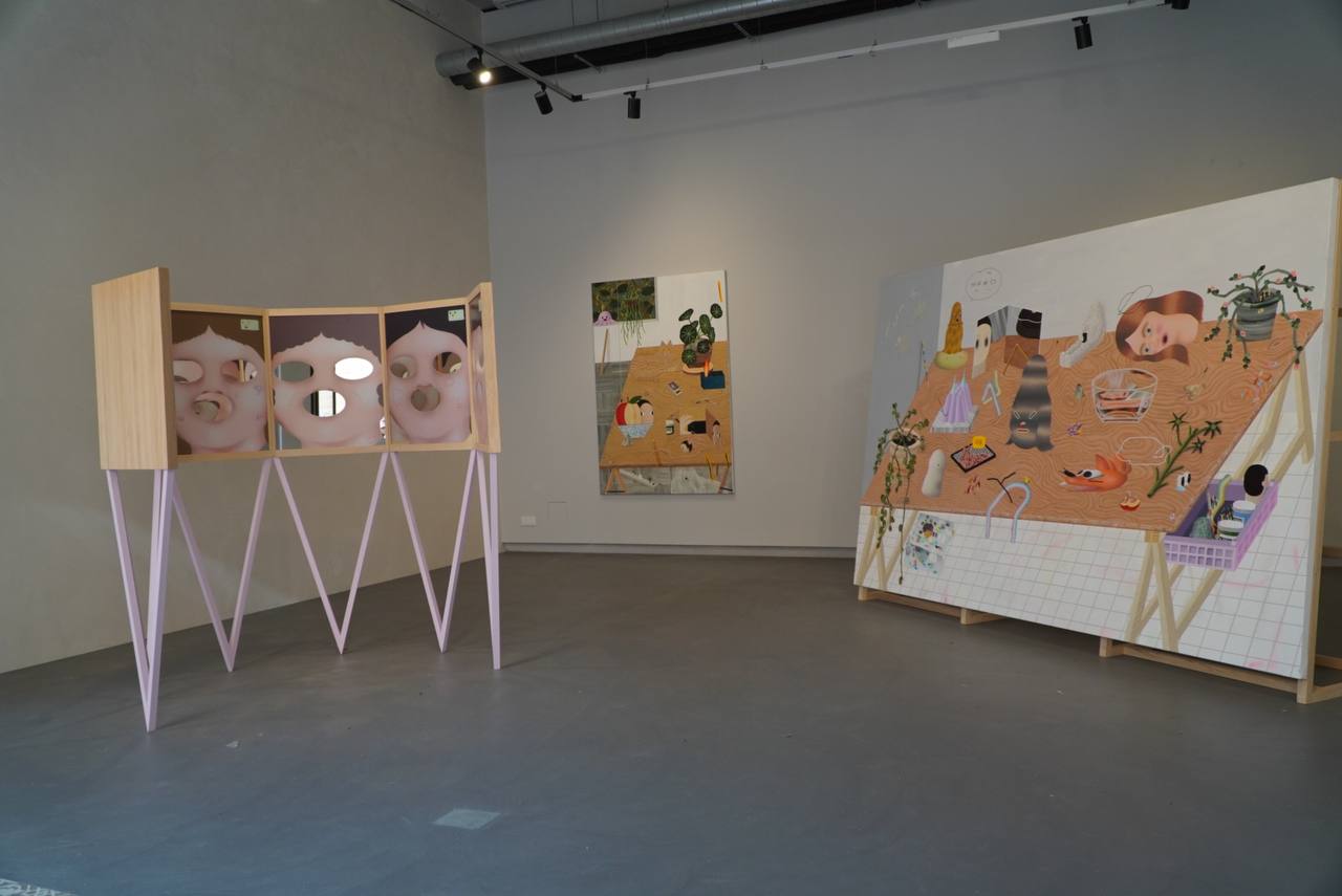 Presentación d las exposiciones del Consell de Mallorca que participan en la Nit de l'Art