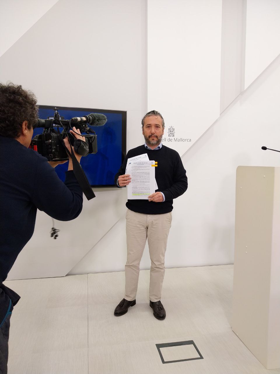 Fernando Rubio, conseller de Territori, Mobilitat i Infraestructures.