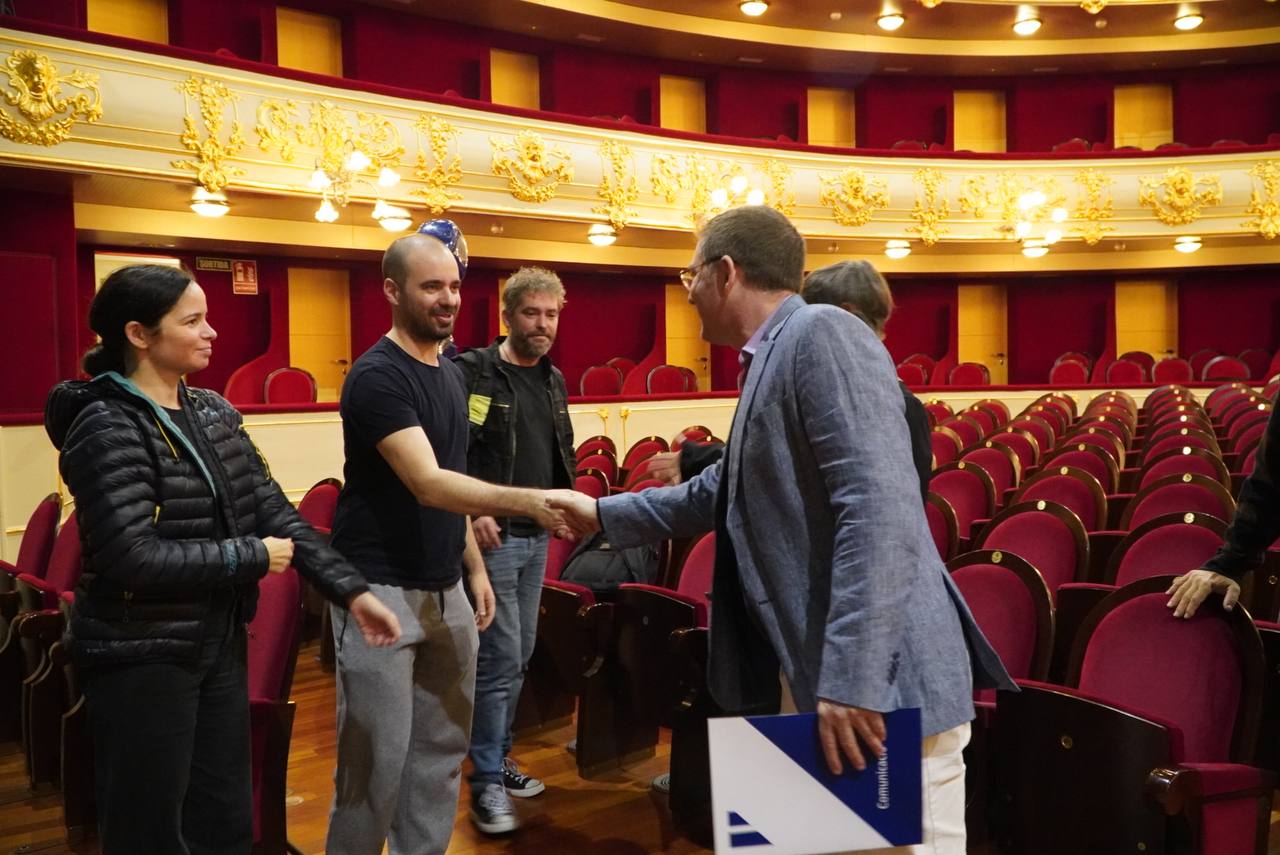 Presentación del montaje Double infinite de la compañía Mal Pelo
