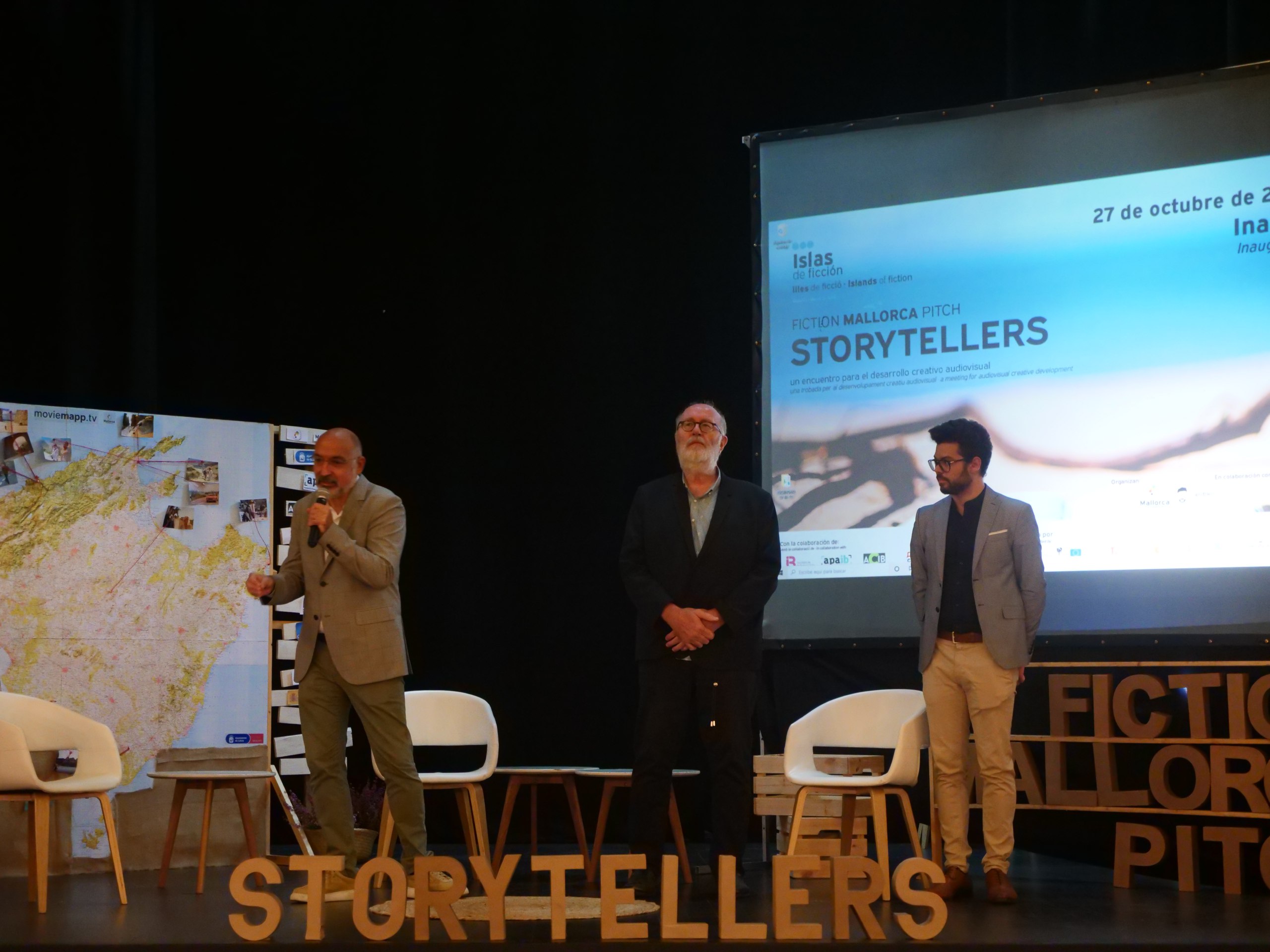Inauguració del Fiction Mallorca Pitch, Storytellers a Calvià