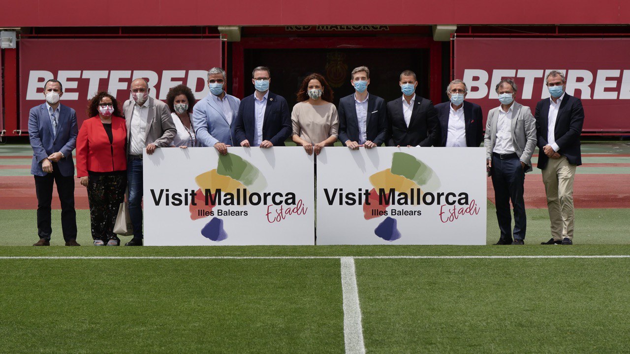 El Consell i el RCD Mallorca col·laboren en el desenvolupament d’una acció de promoció turística.