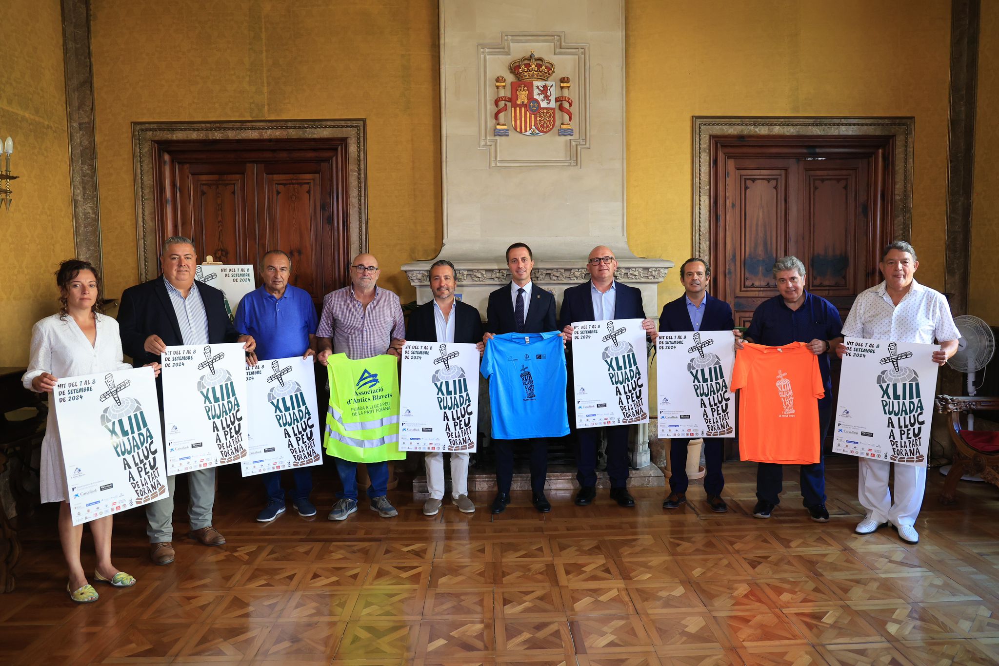 Presentació de la Pujada a Lluc a peu de la part forana