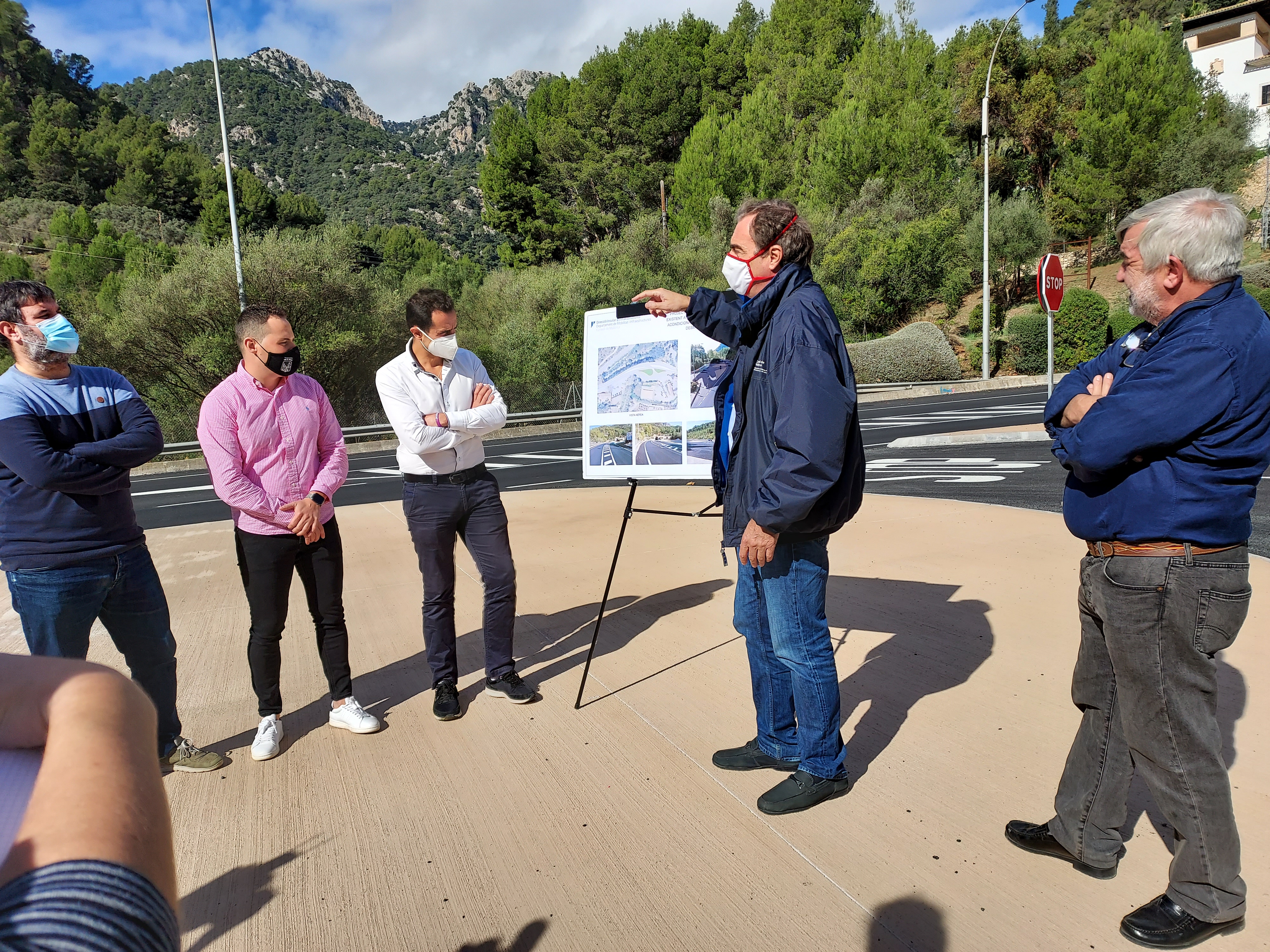 Inauguració de l'eliminació de l'àrea de peatge del túnel de Sóller