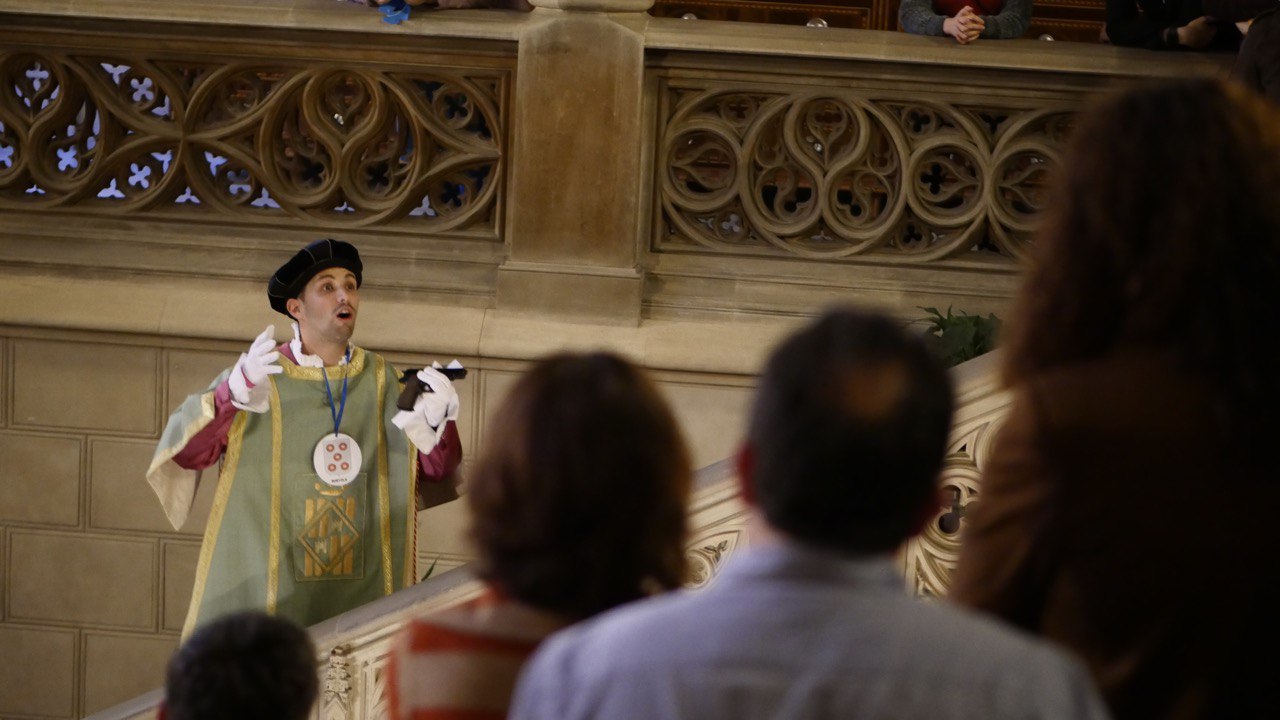 Visites teatralitzades al Palau del Consell.