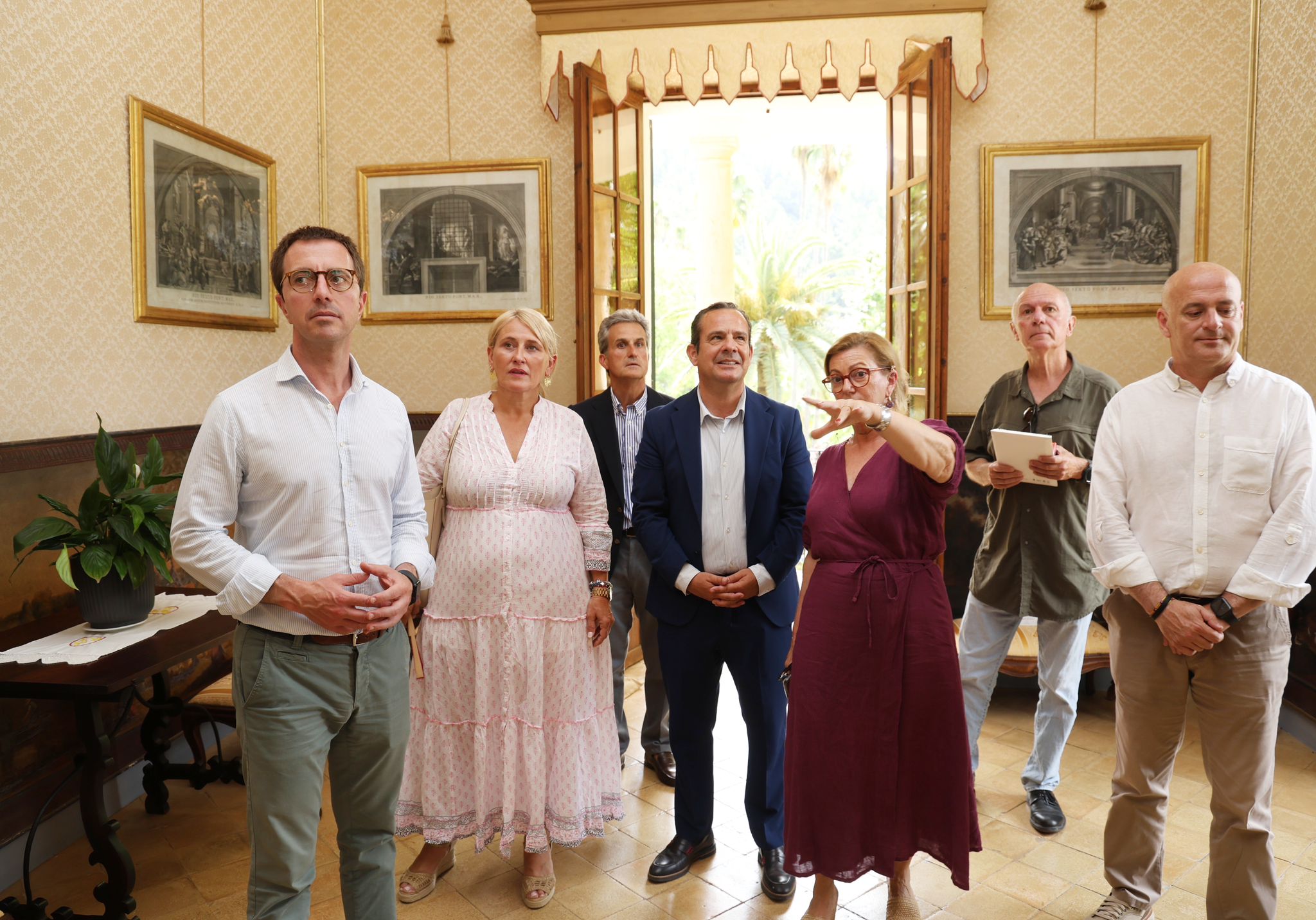 Visita a l'interior de la casa