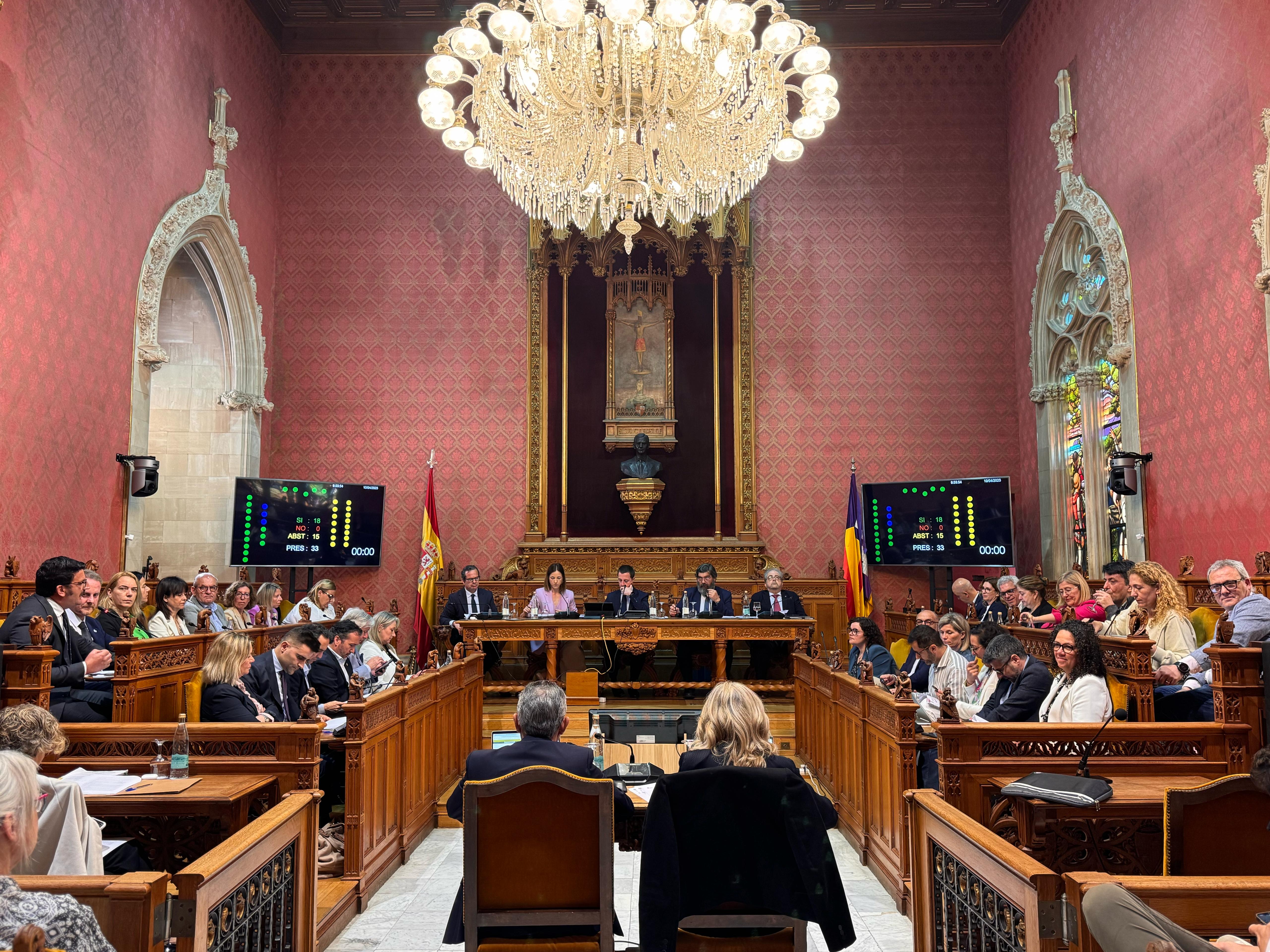 Imagen del pleno de hoy