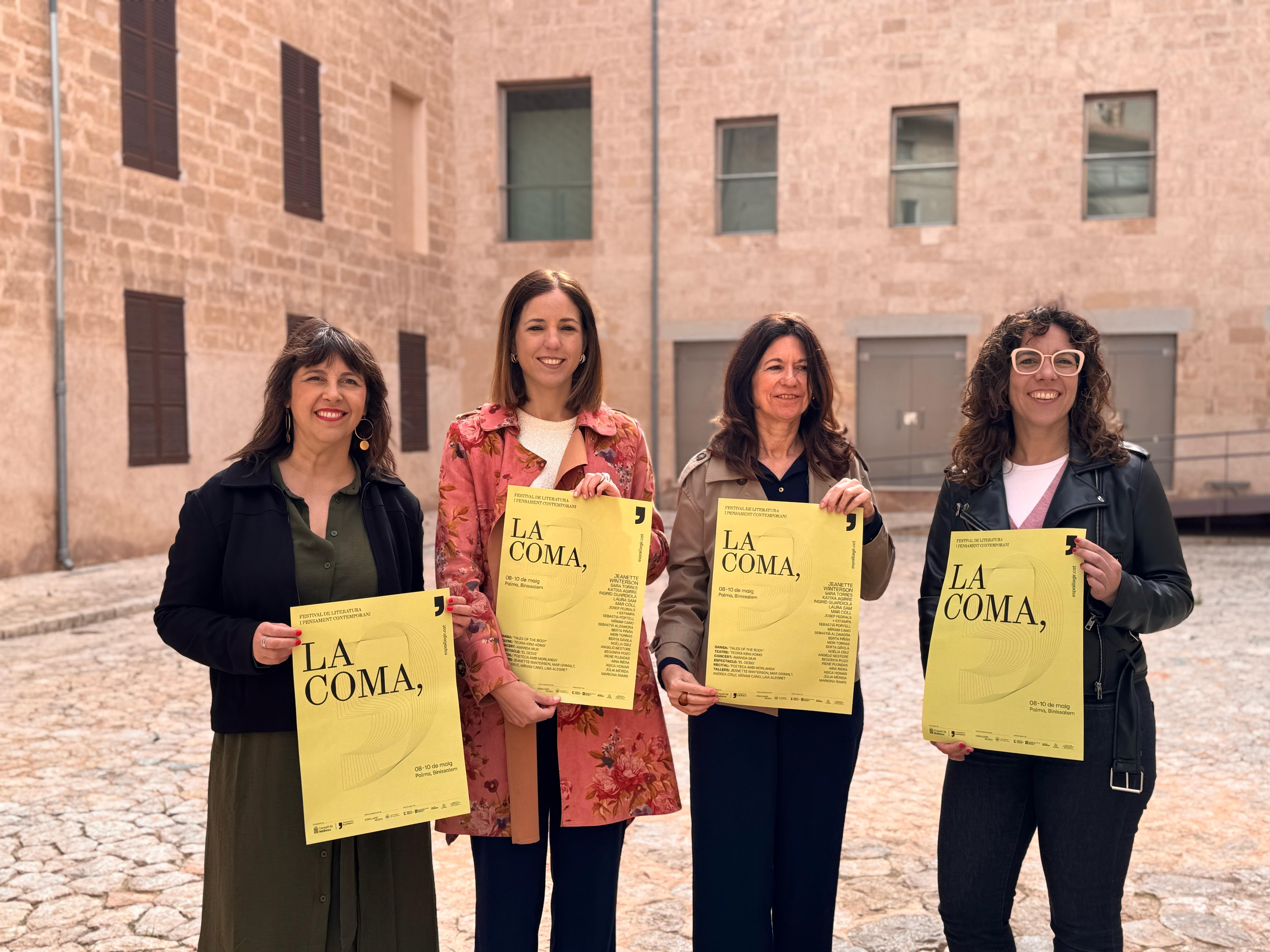 Imatge d'arxiu de la presentació del Festival La Coma