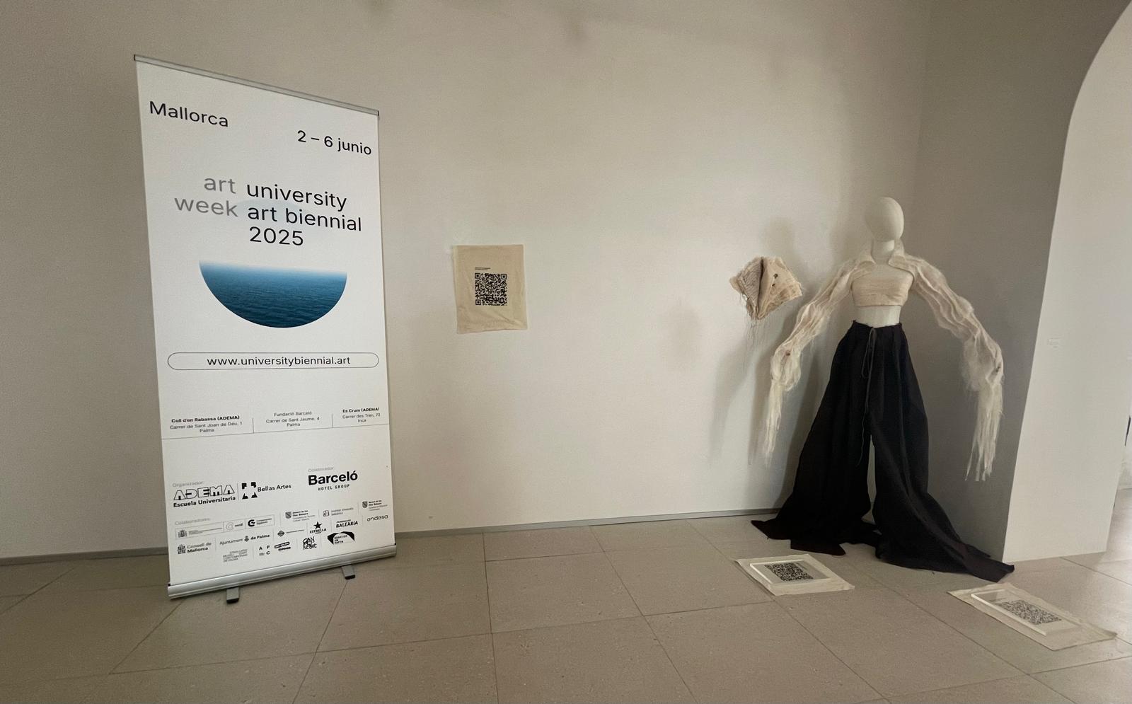 Exposición itinerante de la University Art Biennial d’ADEMA
