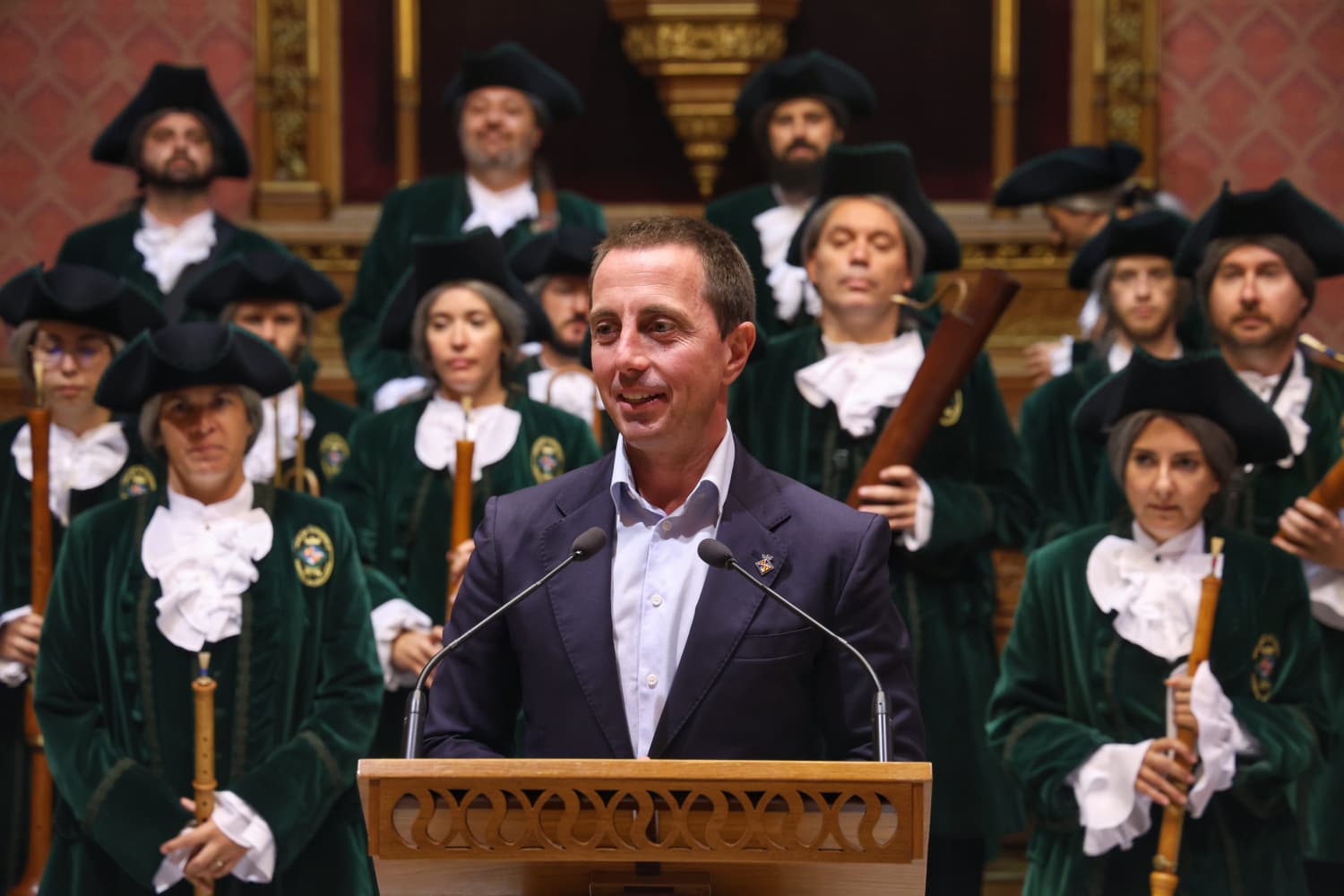 Presentació de la formació completa del Joch de Ministrils 