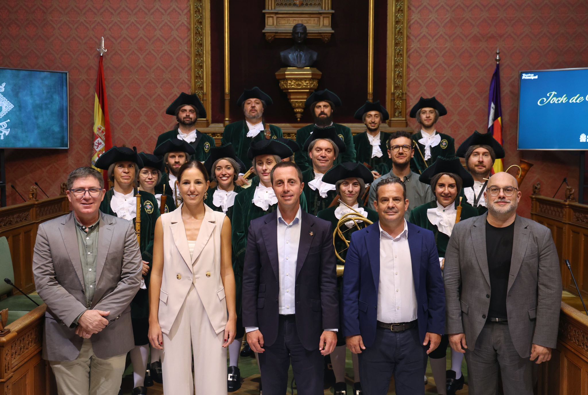 Presentació de la formació completa del Joch de Ministrils 