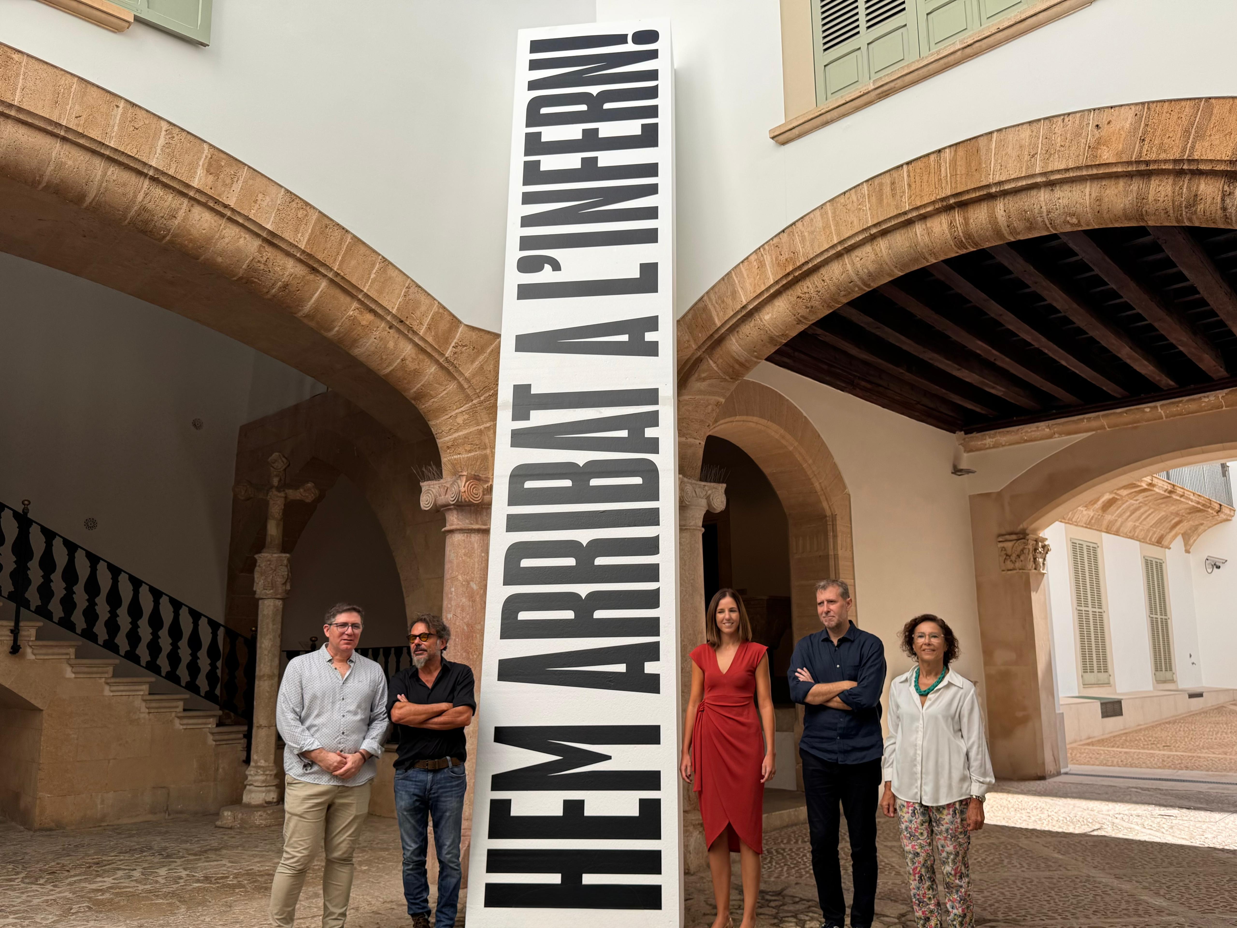 Presentació de l'exposició «Bernardí Roig. Hem arribat a l’infern!»