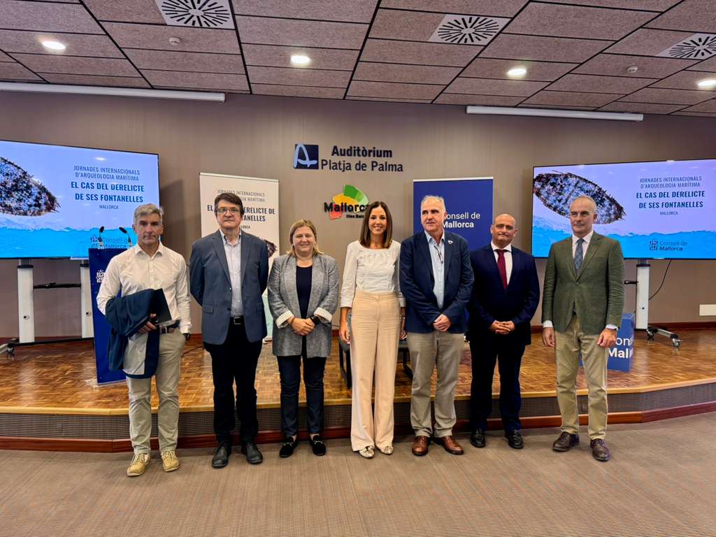 Inauguració de les Jornades Internacionals d’Arqueologia Marítima dedicades al derelicte de ses Fontanelles