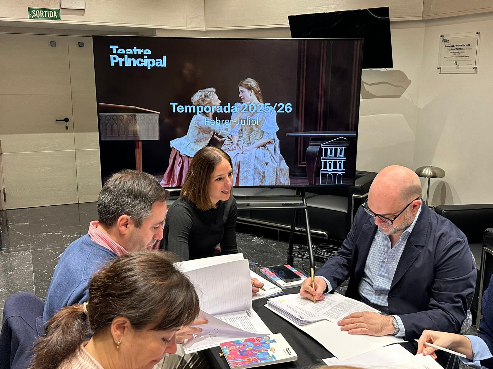 Presentación de la nueva temporada del Teatre Principal 2026