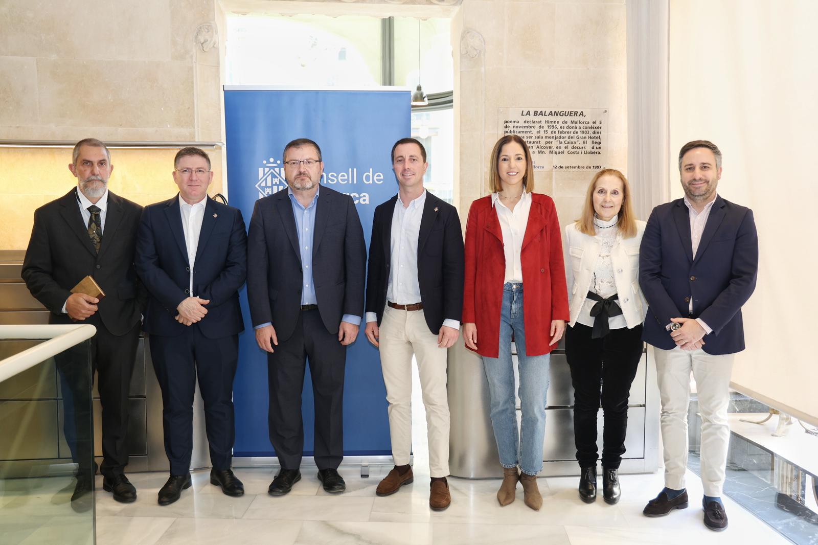 Acto de conmemoración de la primera lectura pública de La Balanguera en el Gran Hotel de Palma