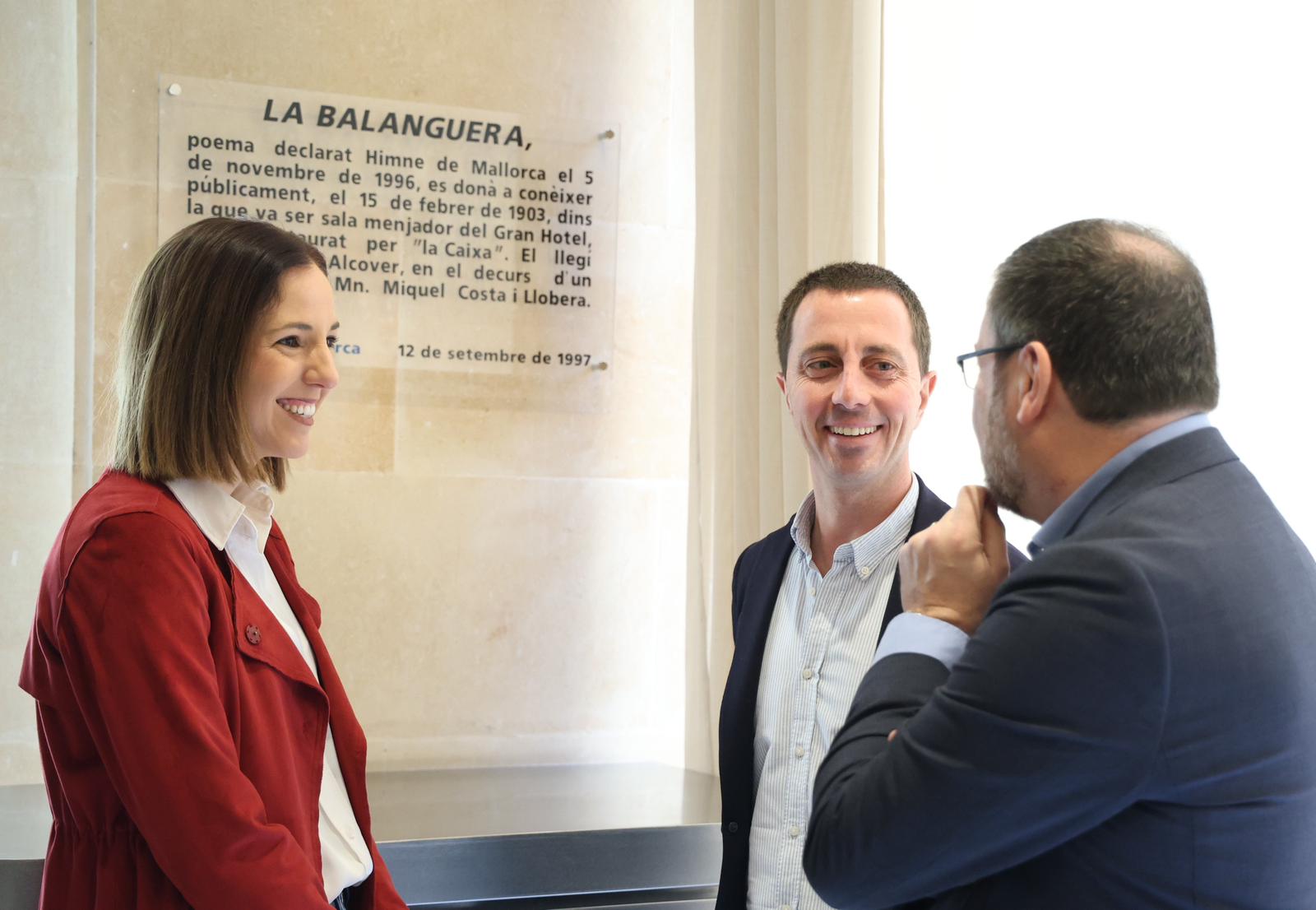 Acto de conmemoración de la primera lectura pública de La Balanguera en el Gran Hotel de Palma