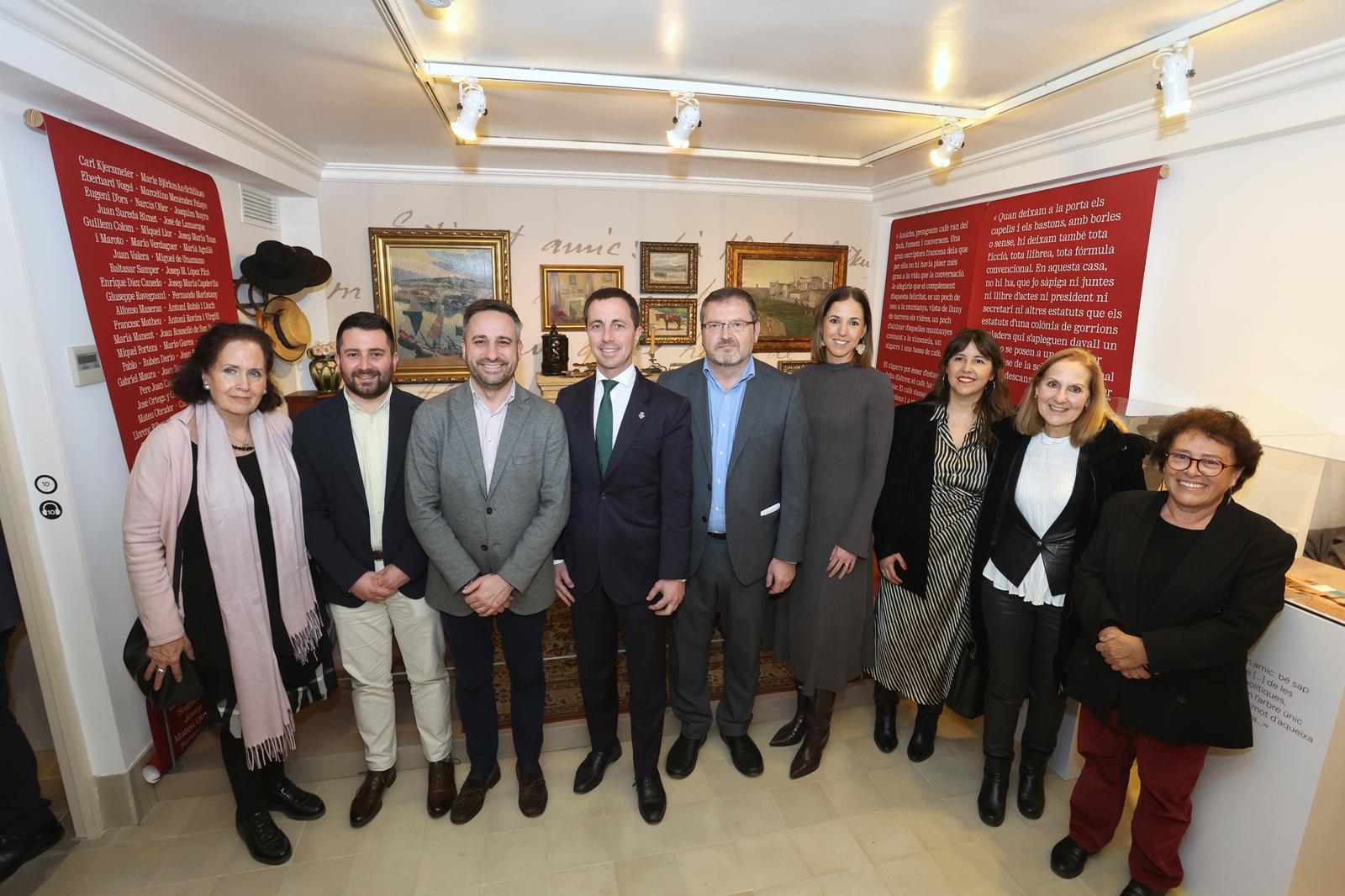 Inauguració de la nova proposta museogràfica «Joan Alcover, el poeta cavaller» a Ca'n Alcover.