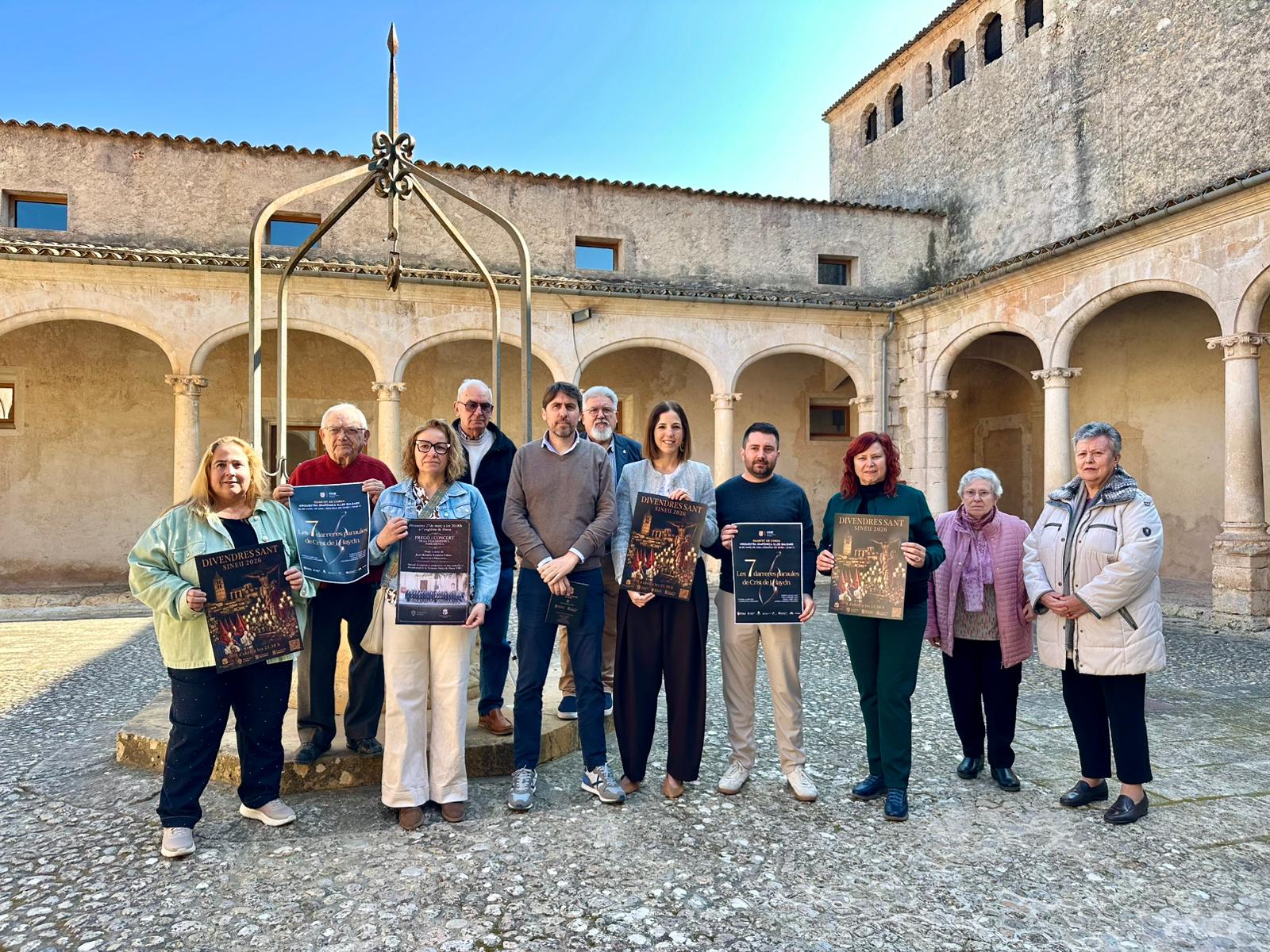 Presentación del programa de actos de la Semana Santa 2026 de Sineu.