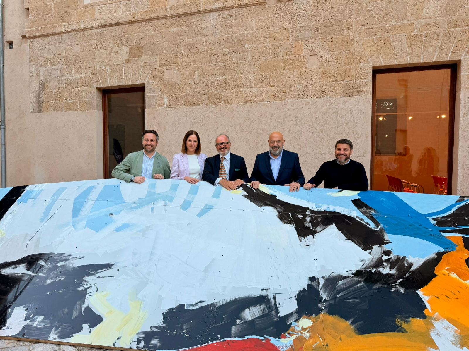 L’obra “HÉROES del Settebello”.