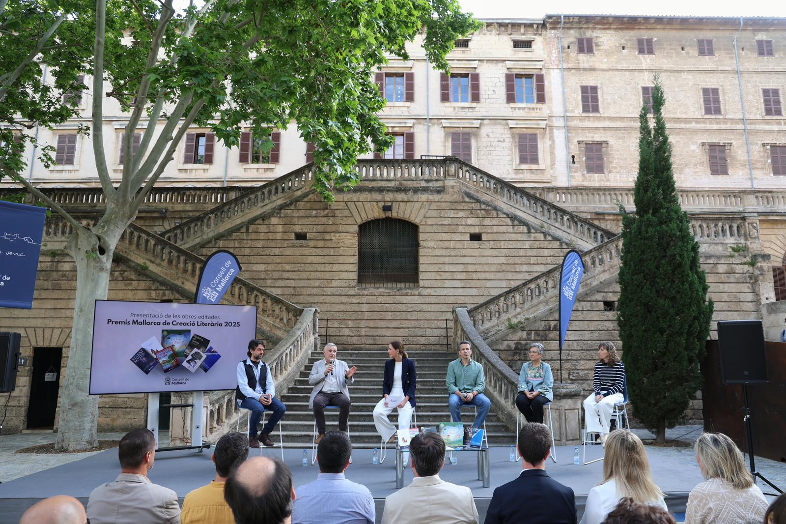 Acte de presentació de les obres editades dels autors guanyadors dels Premis Mallorca de Creació Literària 2025