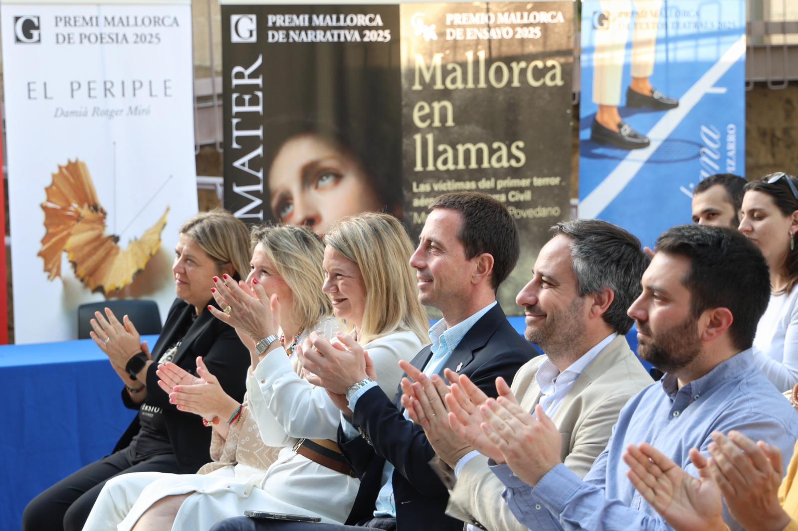Acte de presentació de les obres editades dels autors guanyadors dels Premis Mallorca de Creació Literària 2025