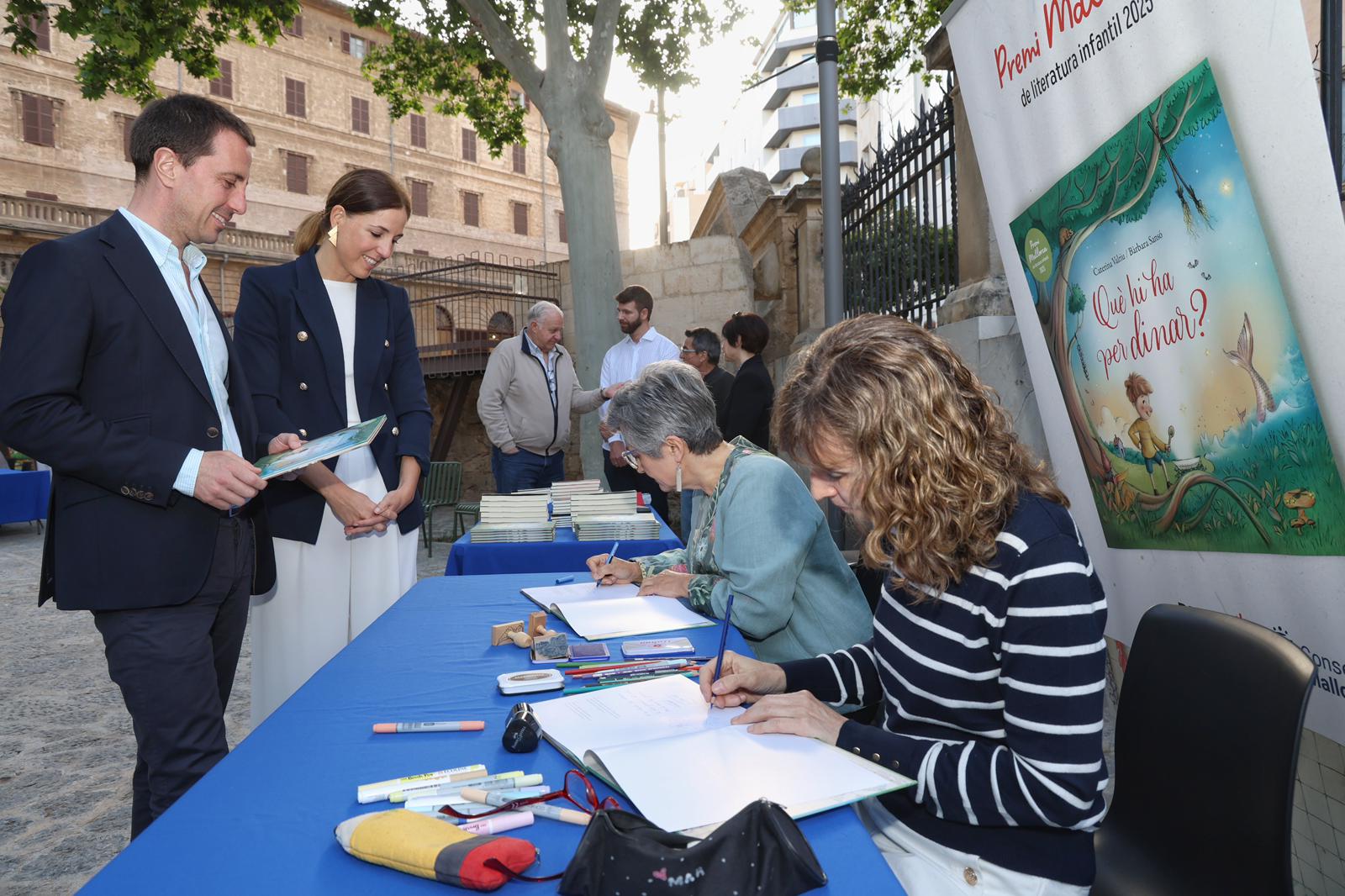 Acte de presentació de les obres editades dels autors guanyadors dels Premis Mallorca de Creació Literària 2025