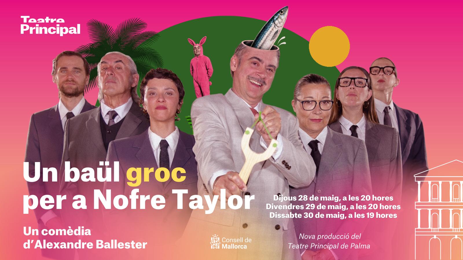 Un baül groc per a Nofre Taylor.