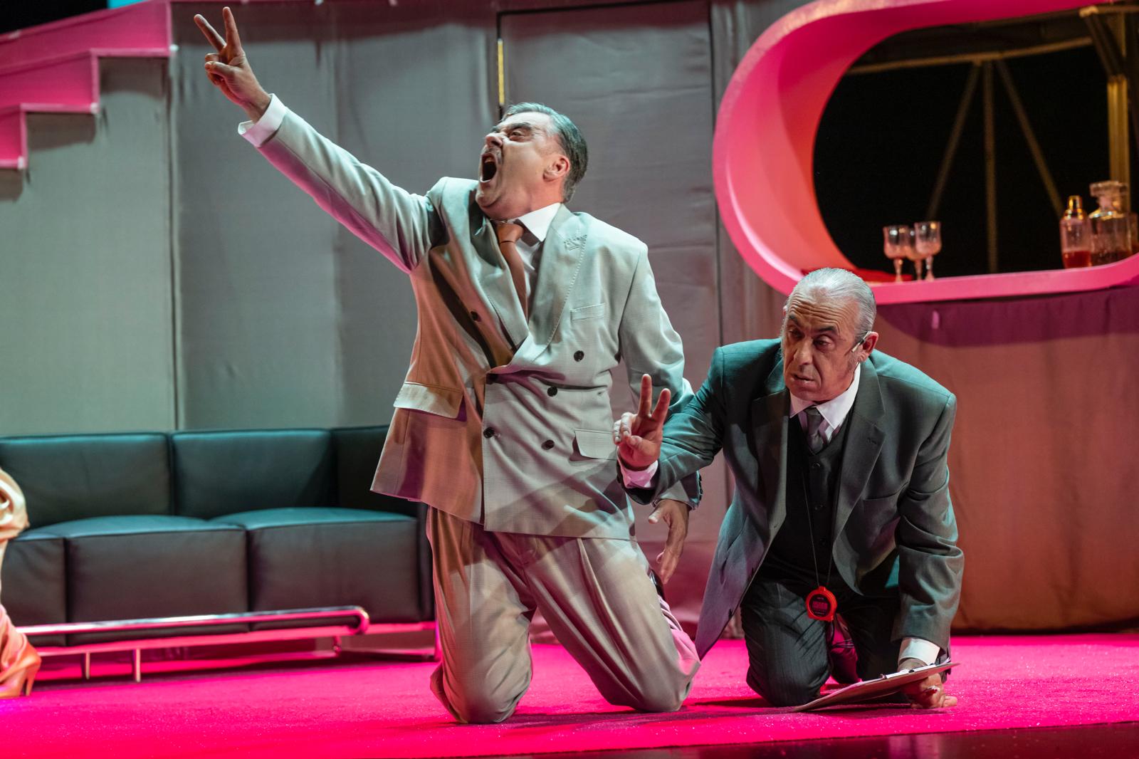 Escena de la comedia 